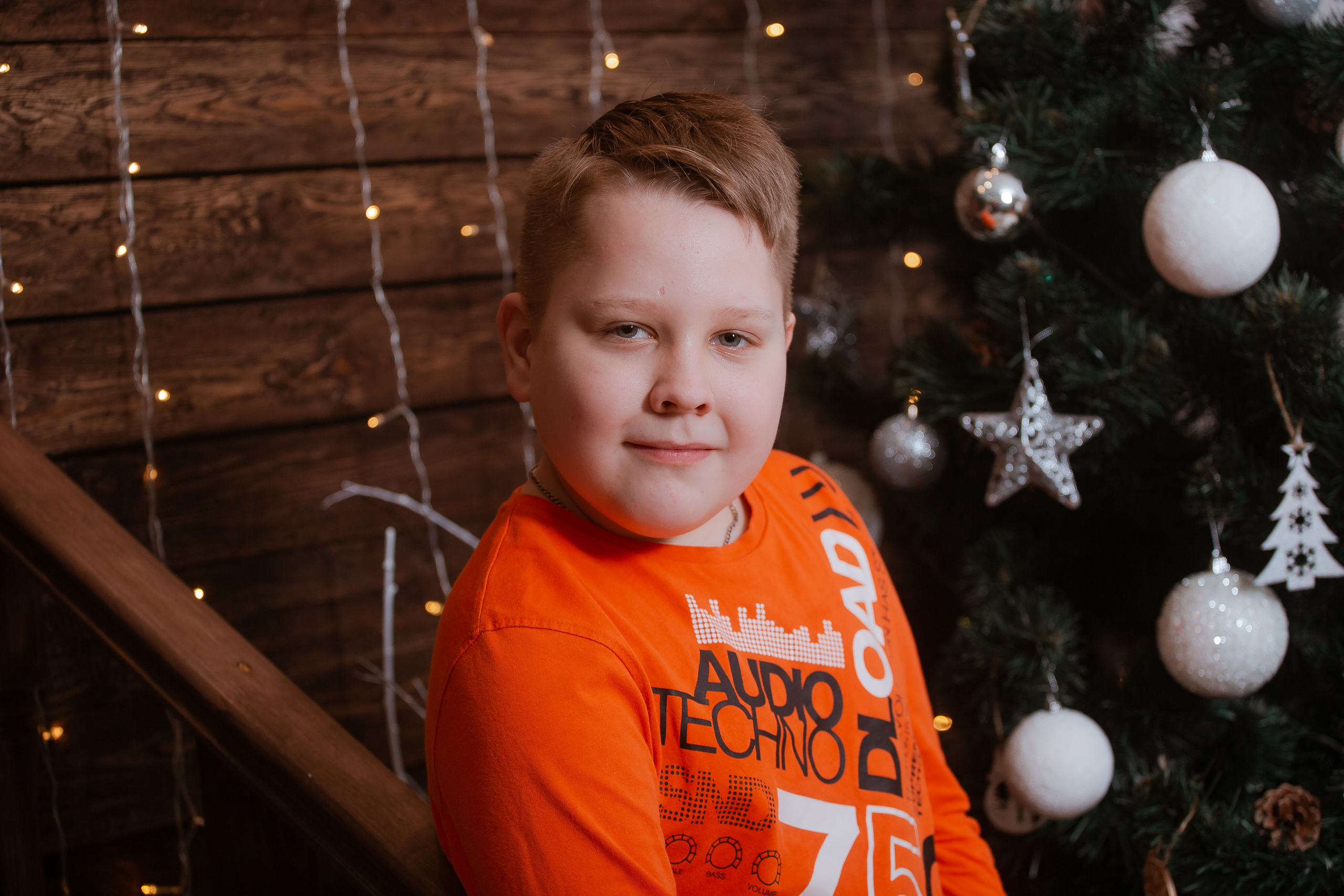 Новогодняя съемка в студии. Студия выпускных альбомов Остров