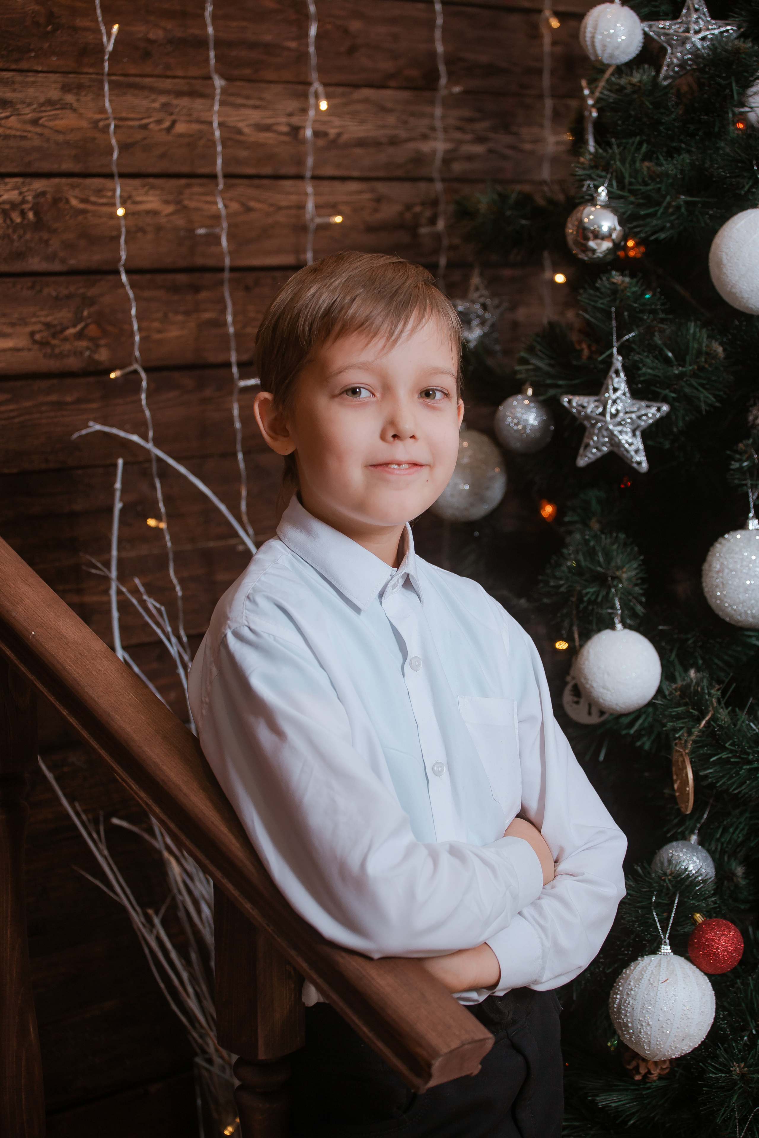 Новогодняя съемка в студии. Студия выпускных альбомов Остров