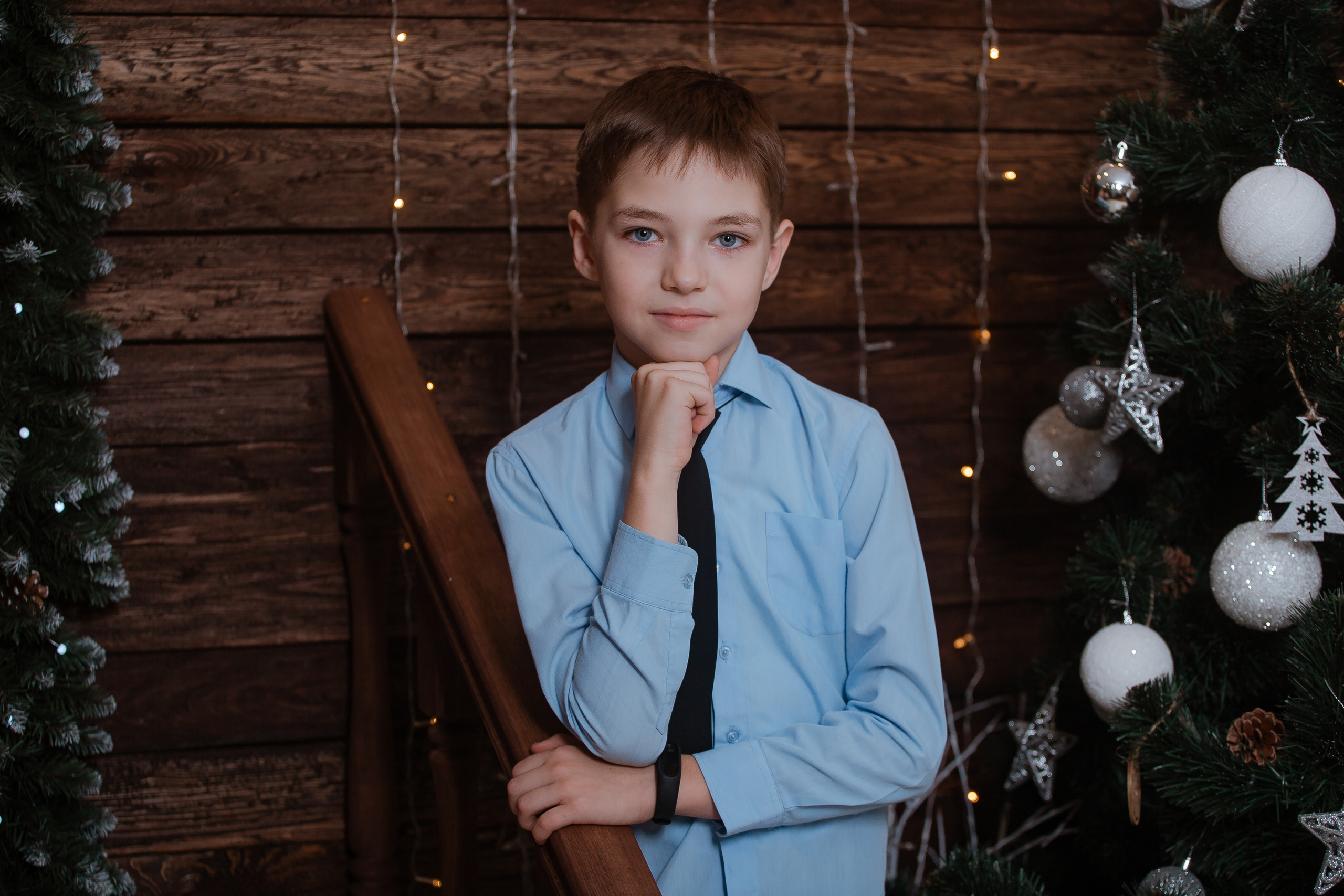 Новогодняя съемка в студии. Студия выпускных альбомов Остров