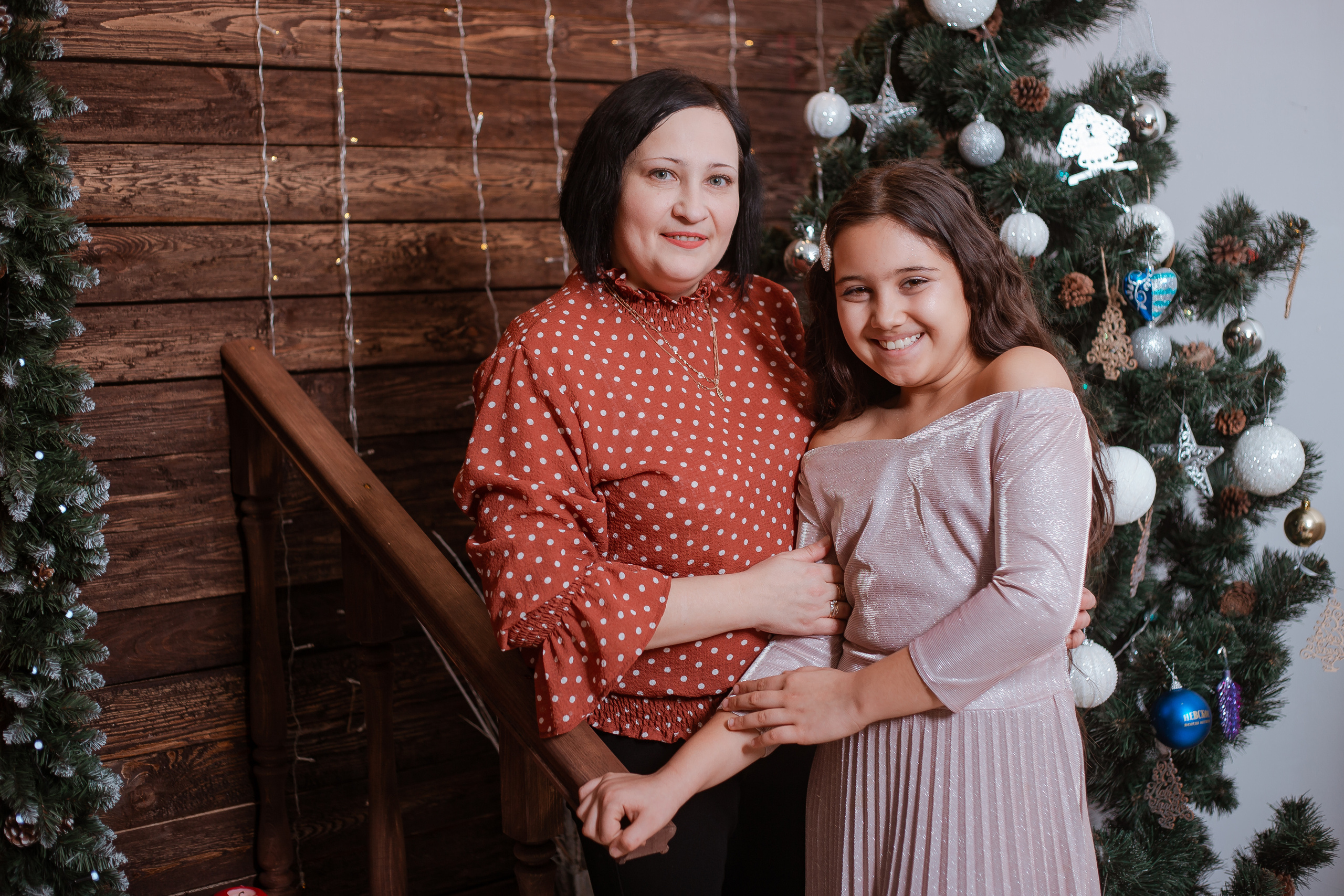 Новогодняя съемка в студии. Студия выпускных альбомов Остров