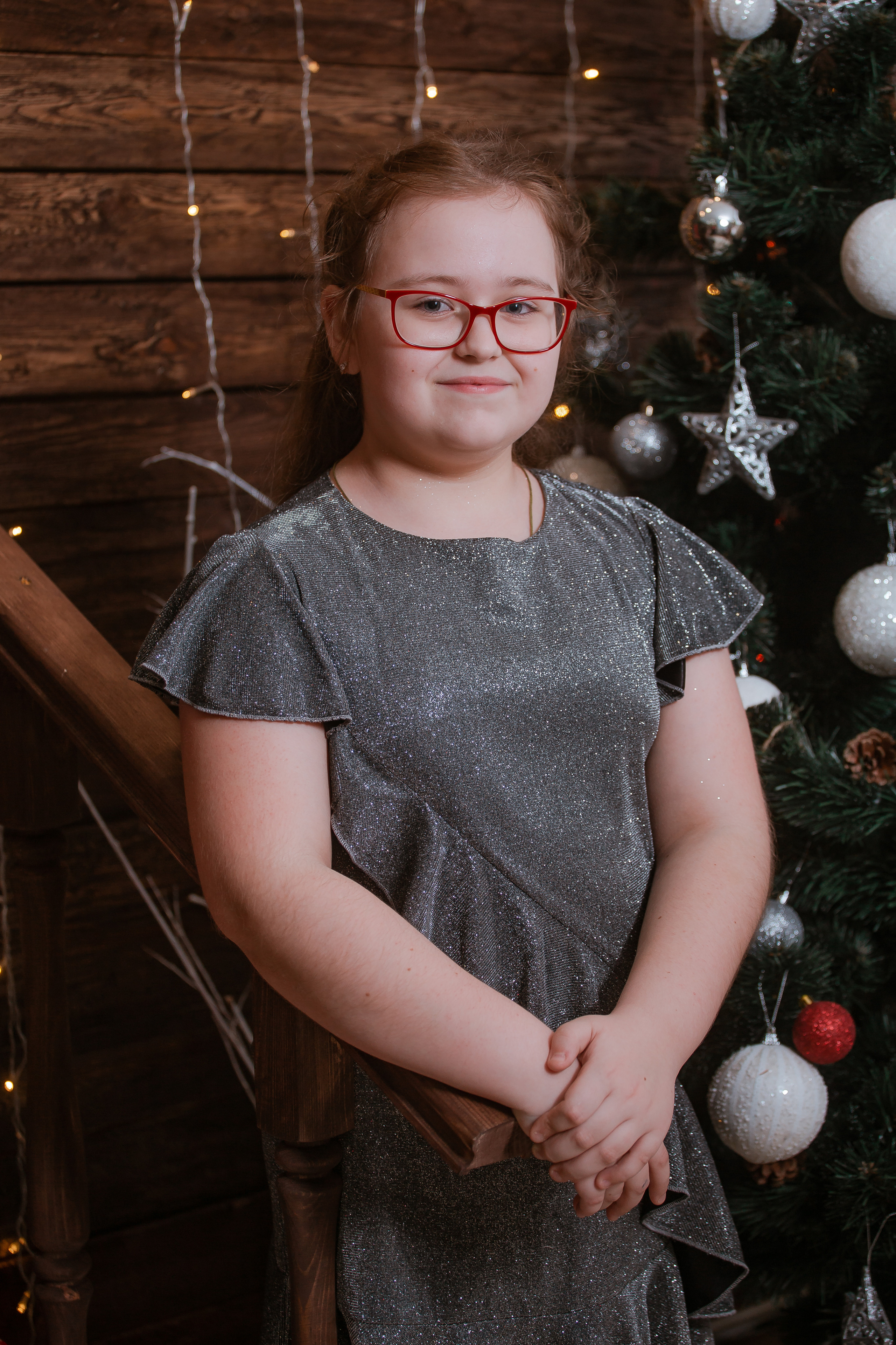 Новогодняя съемка в студии. Студия выпускных альбомов Остров