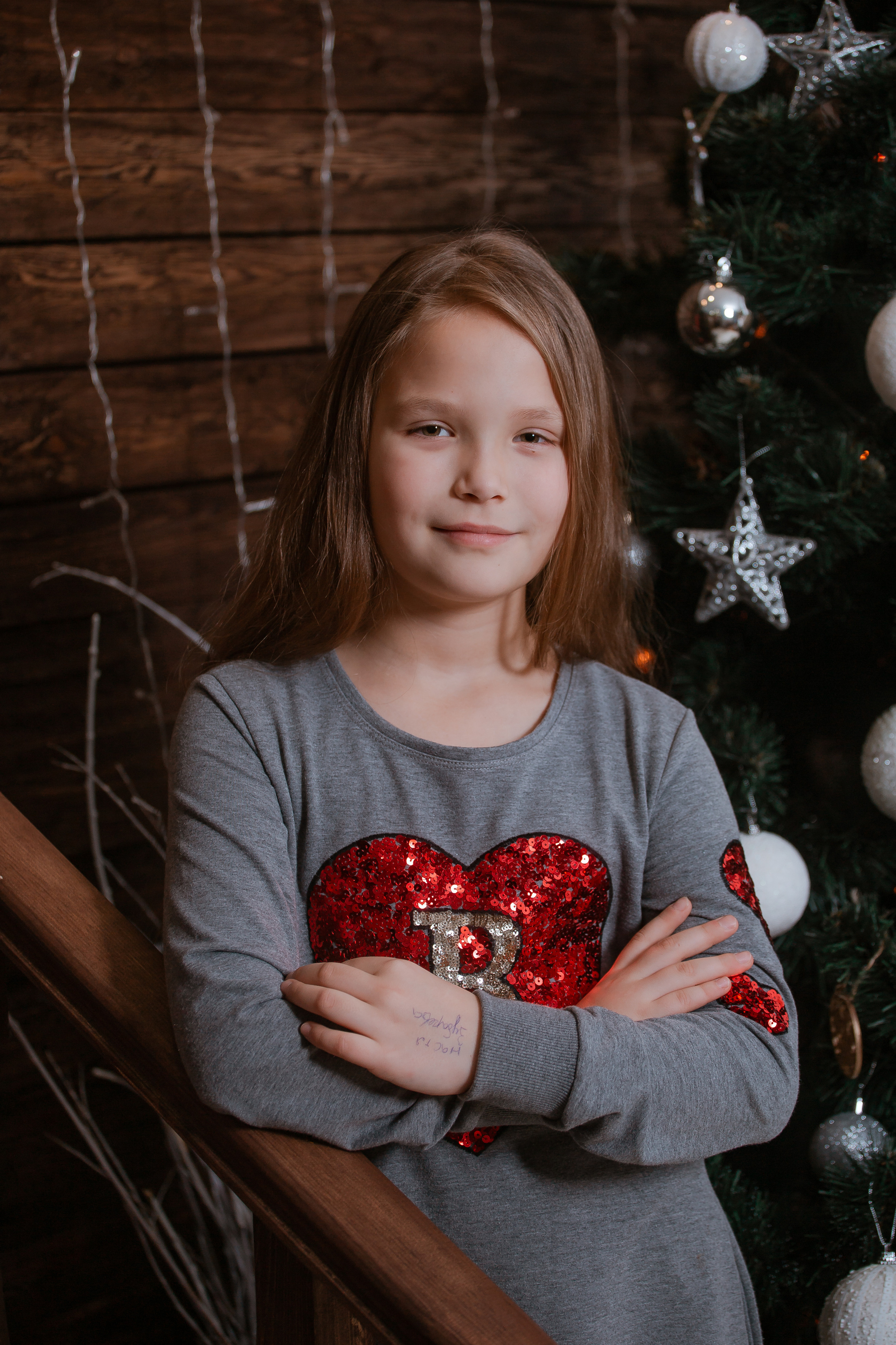 Новогодняя съемка в студии. Студия выпускных альбомов Остров