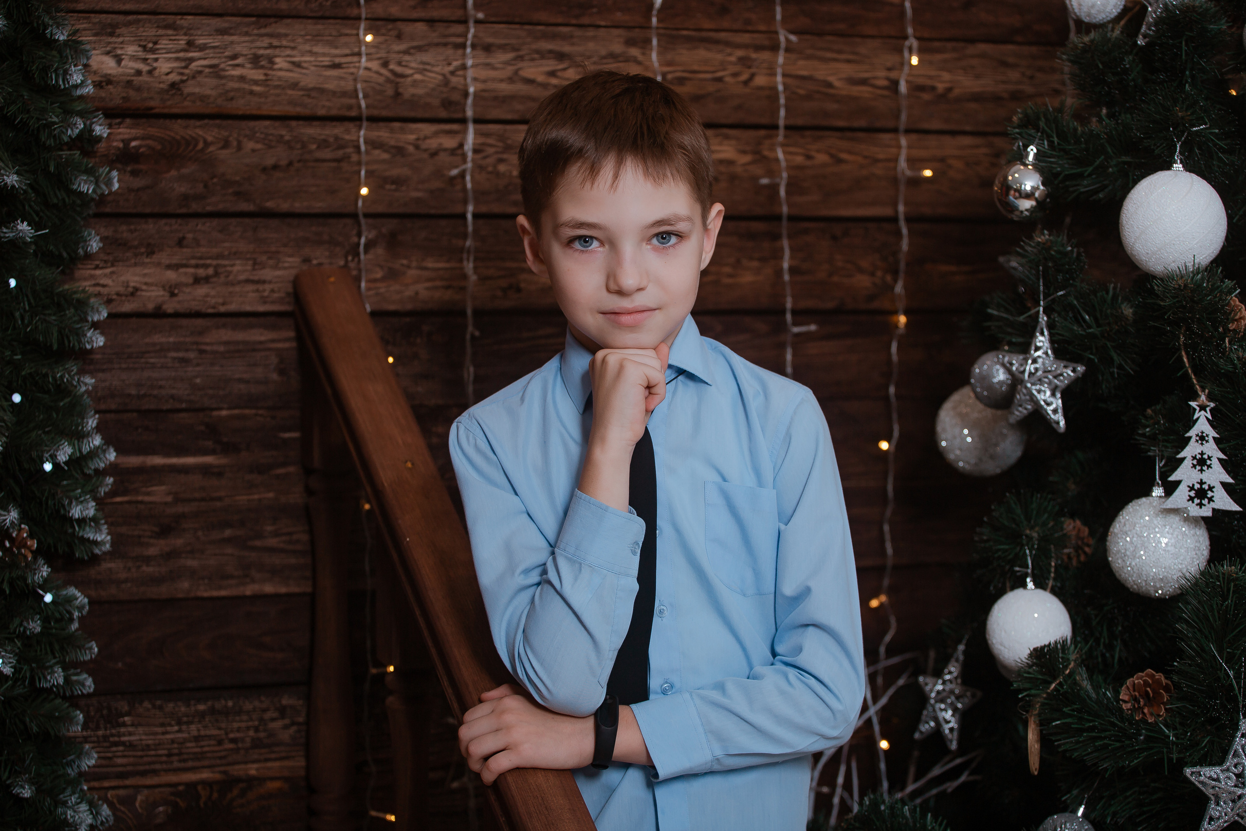 Новогодняя съемка в студии. Студия выпускных альбомов Остров