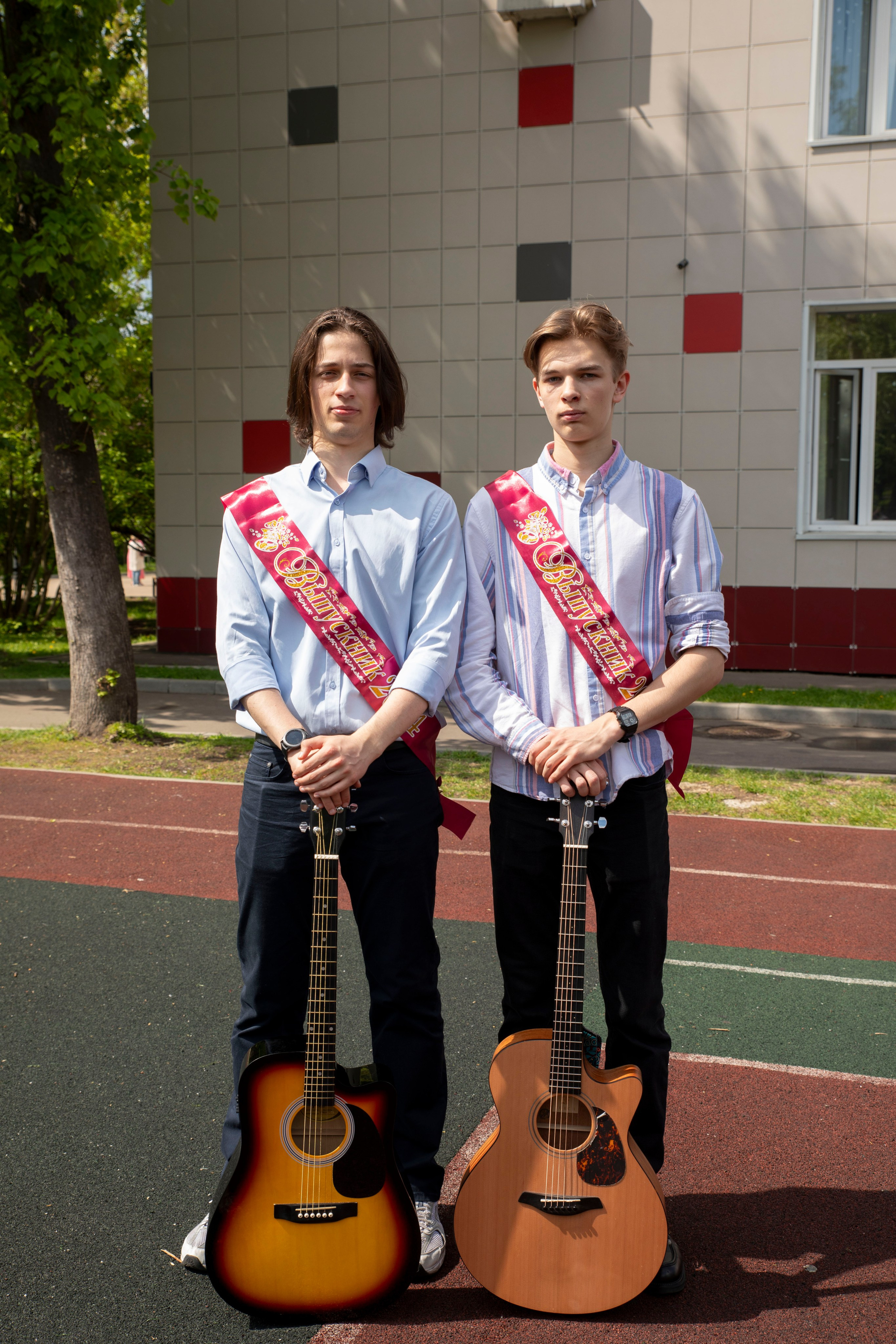 Последний звонок Школа Баренбаума 1517. Фотограф в Москве Яна Полосина