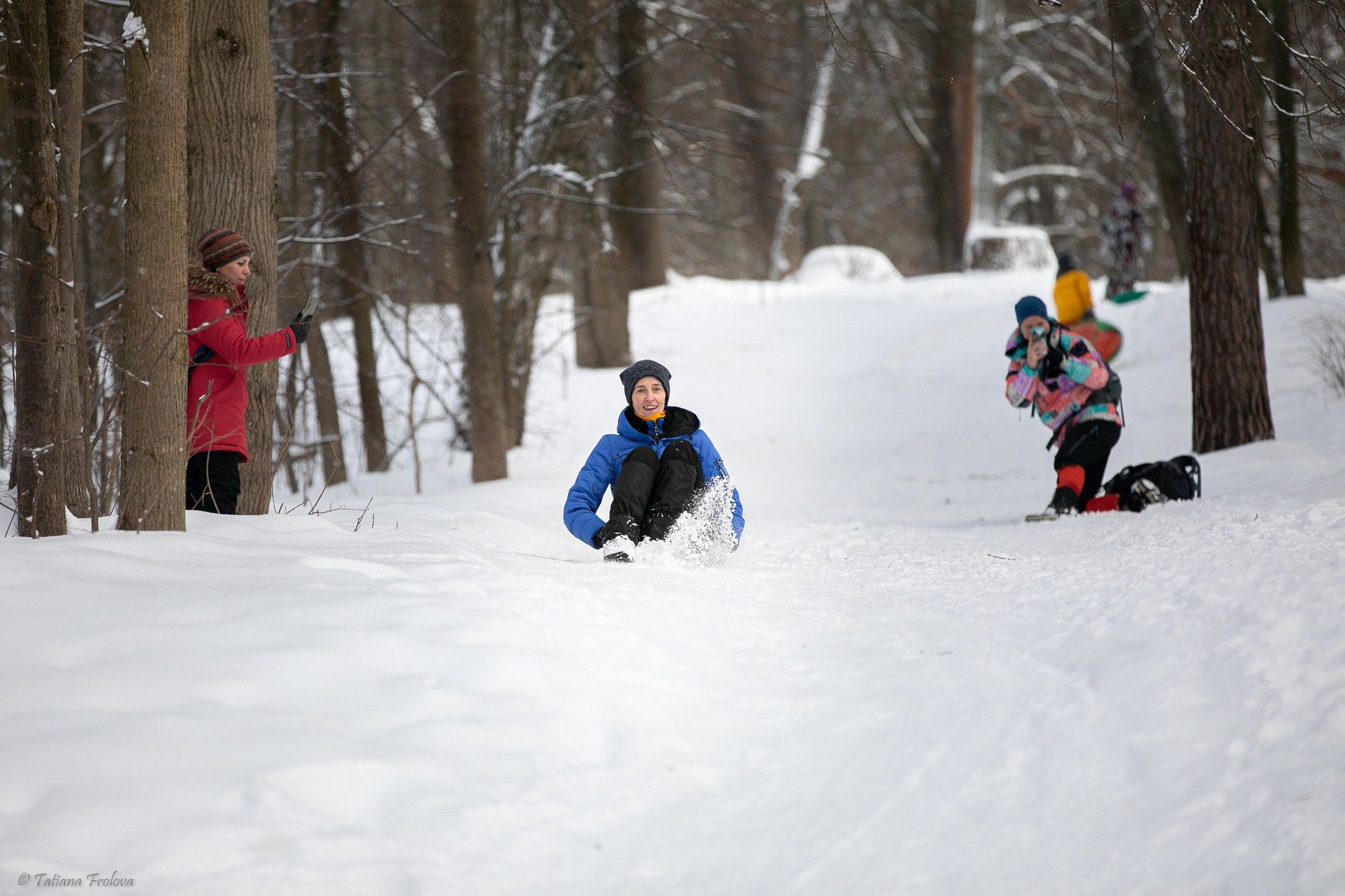 Фотосъемка похода с собаками в Московской области. Фотограф-анималист в Москве и Московской области Татьяна Фролова