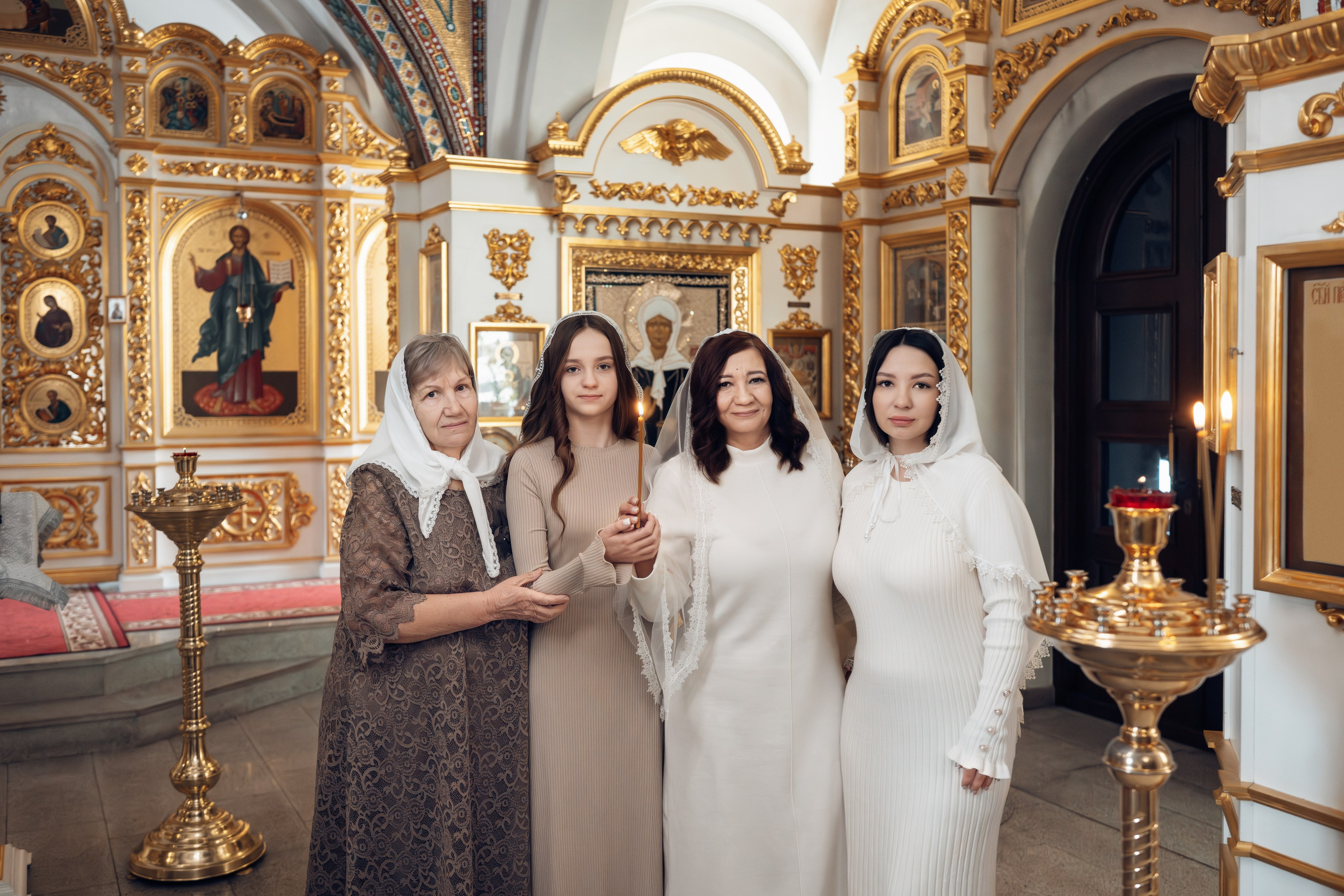 С. Майорское. Храм Матроны Московской. Церковный фотограф на Таинство Крещения и Венчания в Оренбурге и Оренбургской области Екатерина Белкина