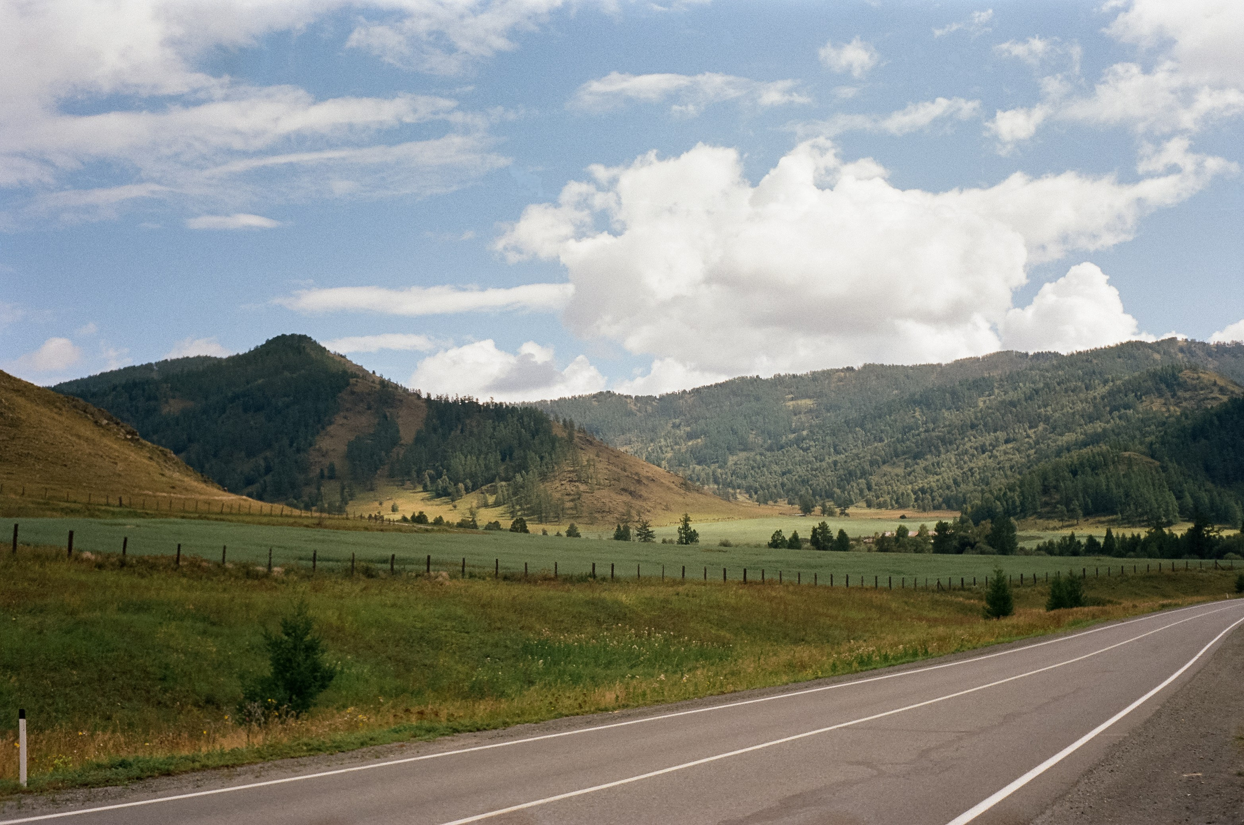 Трасса на Семинский перевал / 30 августа 2024 года