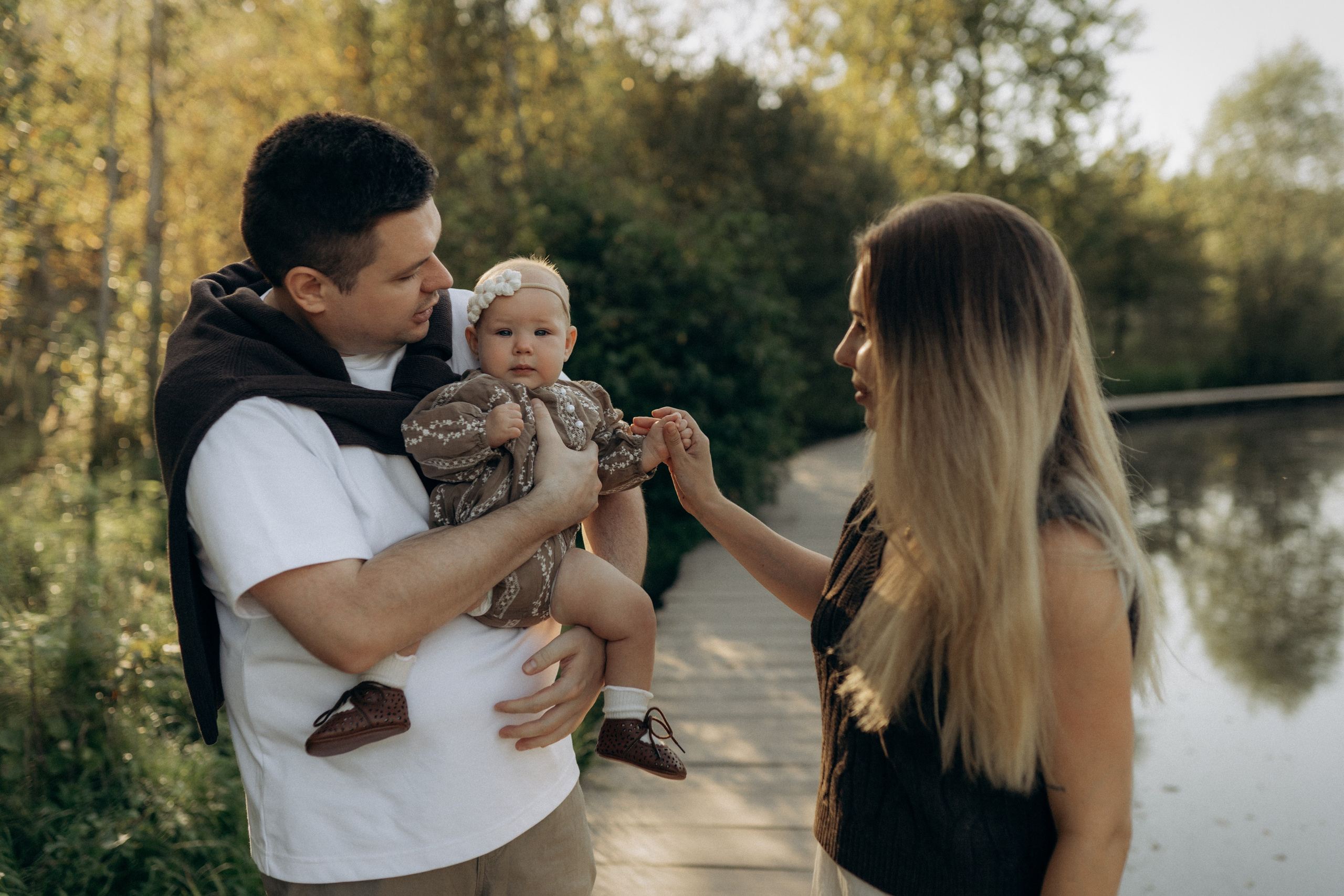 Мирослава и родители. Семейный lifestyle фотограф в Москве Рената Рафикова