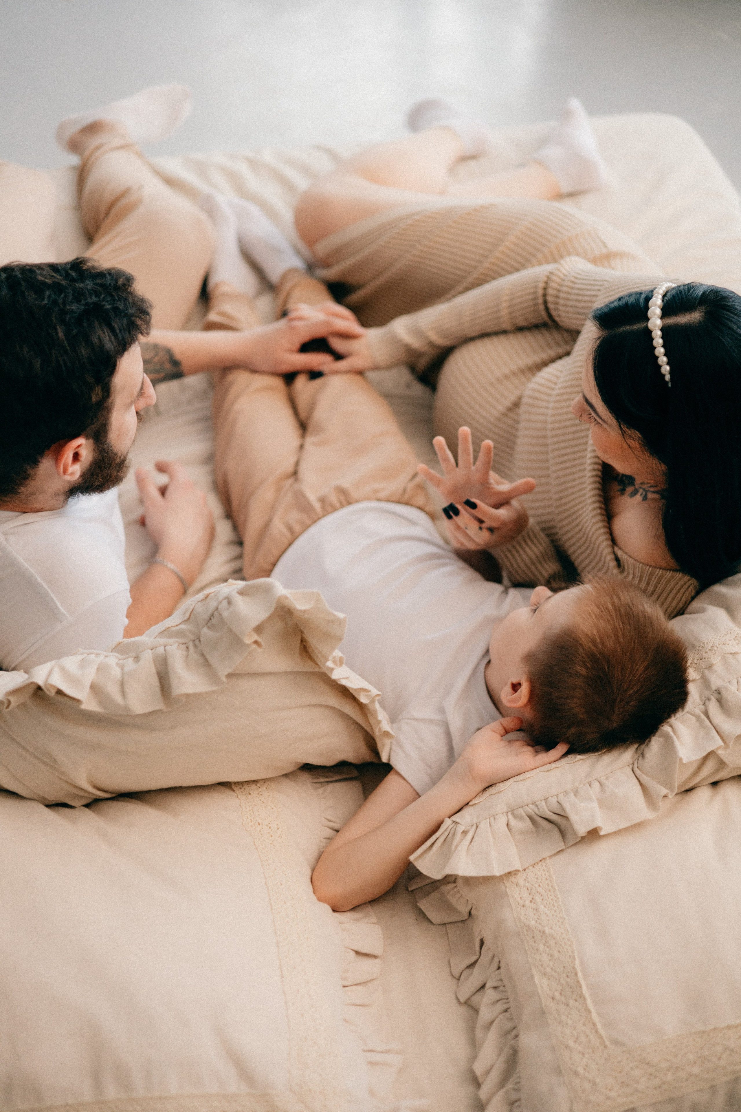 Евгения, Александр и Тимофей. Фотограф София Комкина