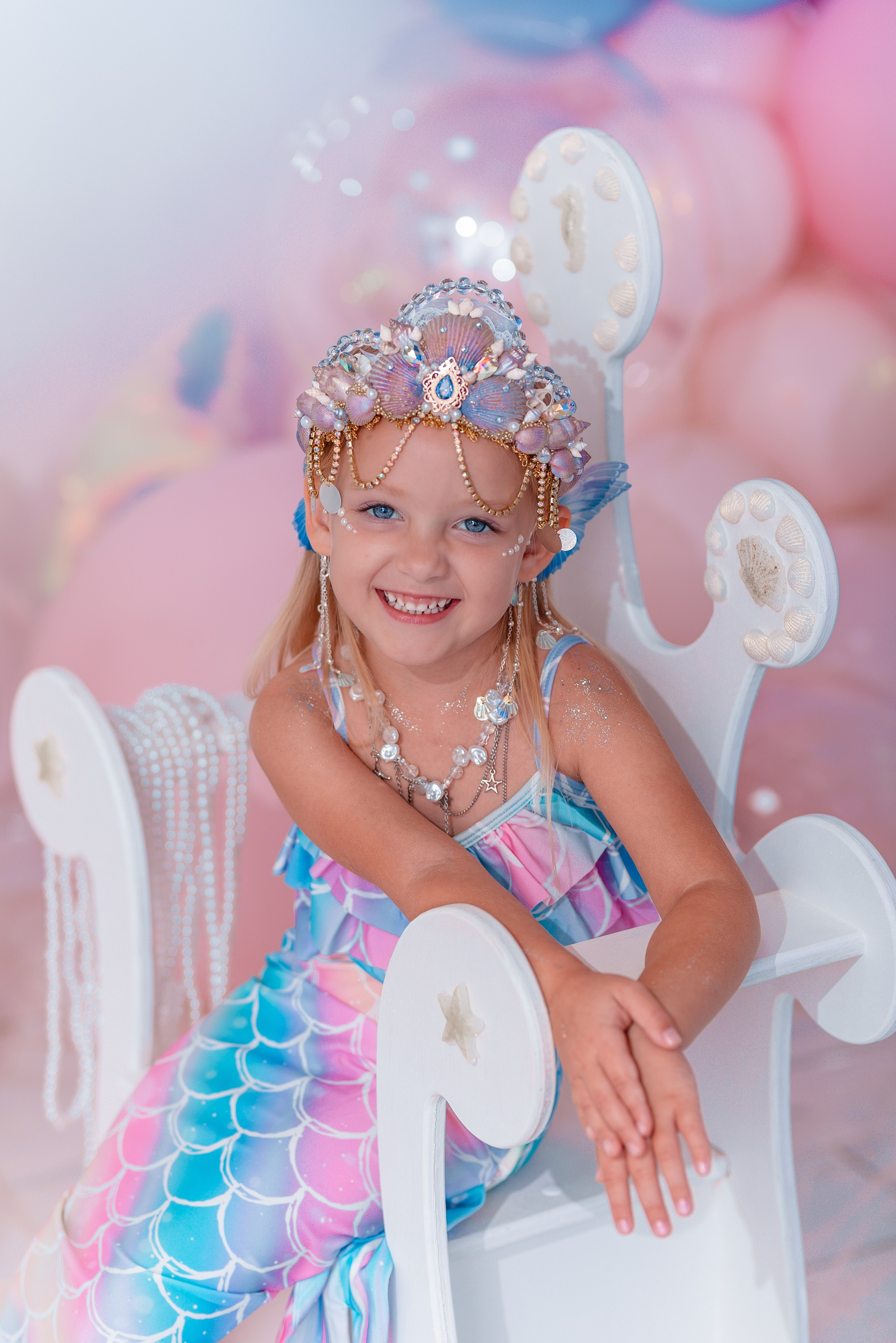 Детский фотопроект «Русалочка» в Сочи. Детский студийный фотограф Сочи