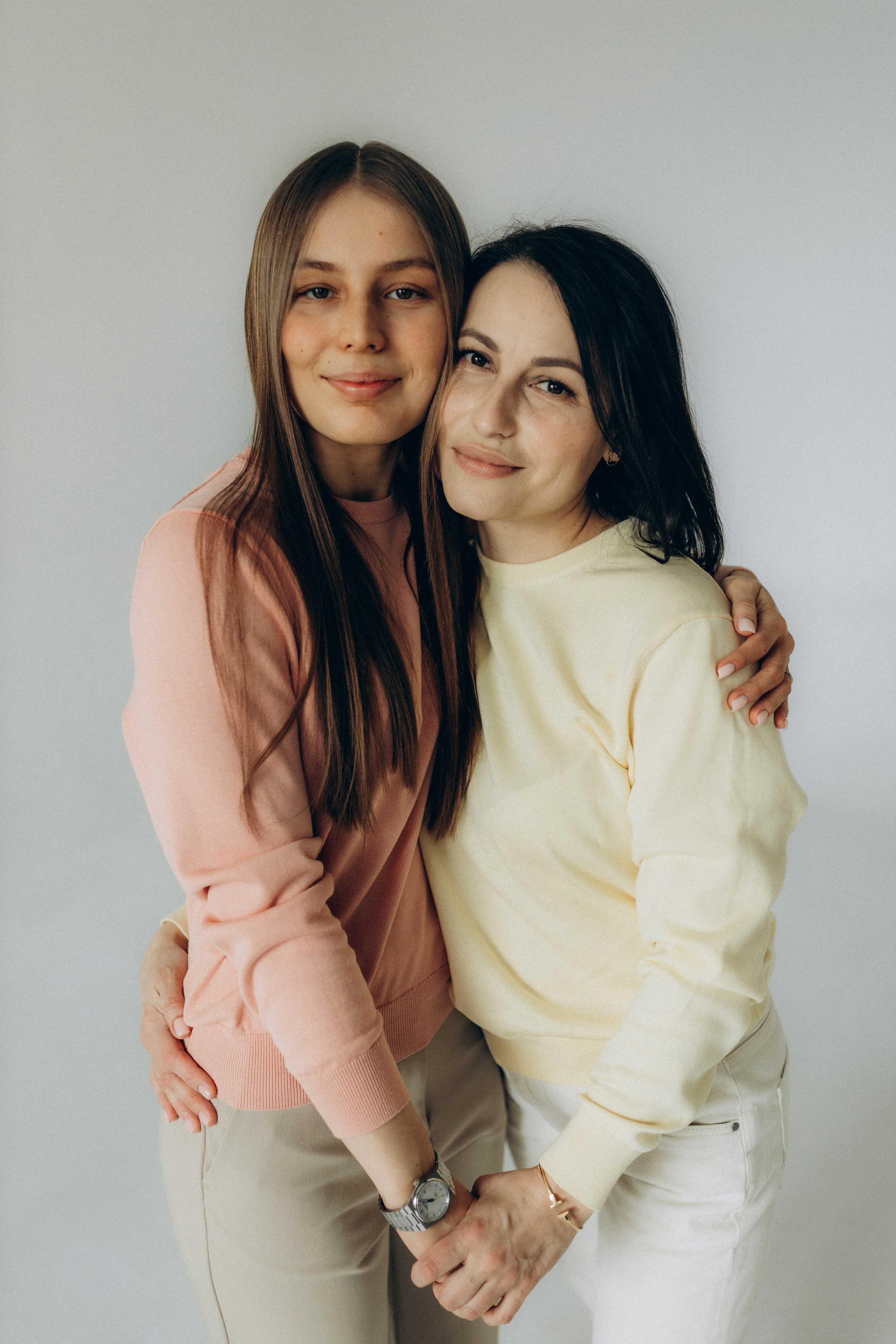 Семейная съёмка на циклораме. Фотограф НОГИНСК, Москва, Анастасия Белая