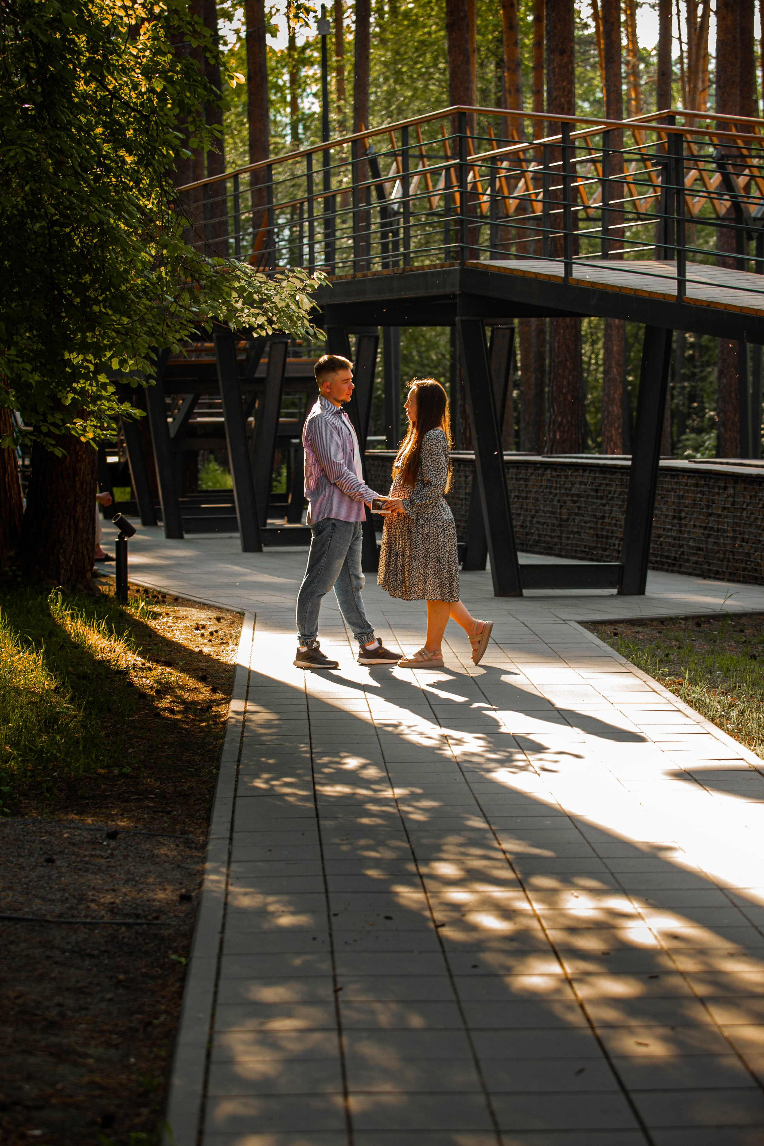 Съемка «В ожидании» Елена и Максим