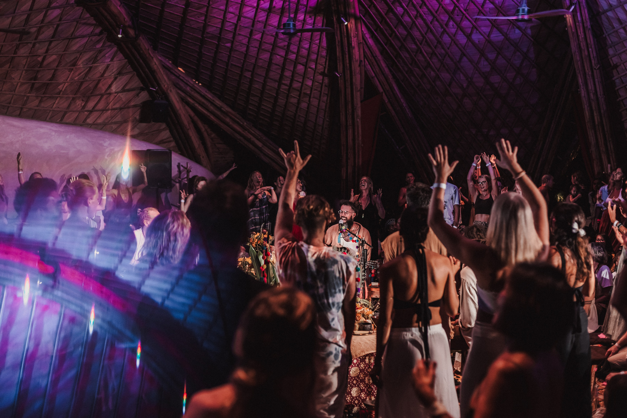 Hanuman Project kirtan at Alchemy march. Mariam Bagdasaryan