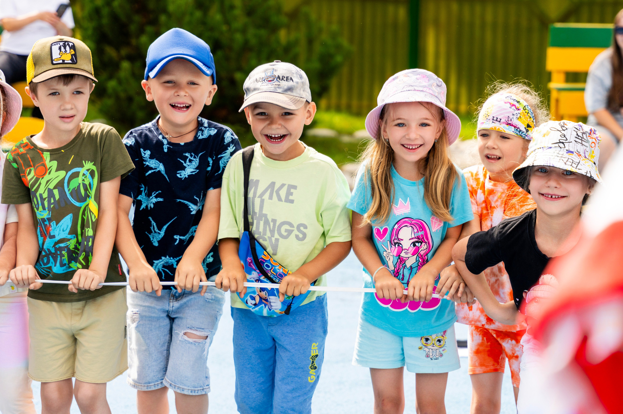 Игры на свежем воздухе. Фотограф Юлия Попова