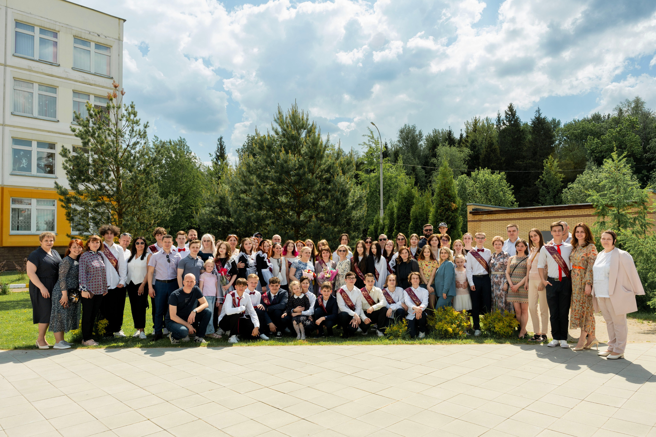 Выпукные 9 классы. Фотограф Юлия Попова