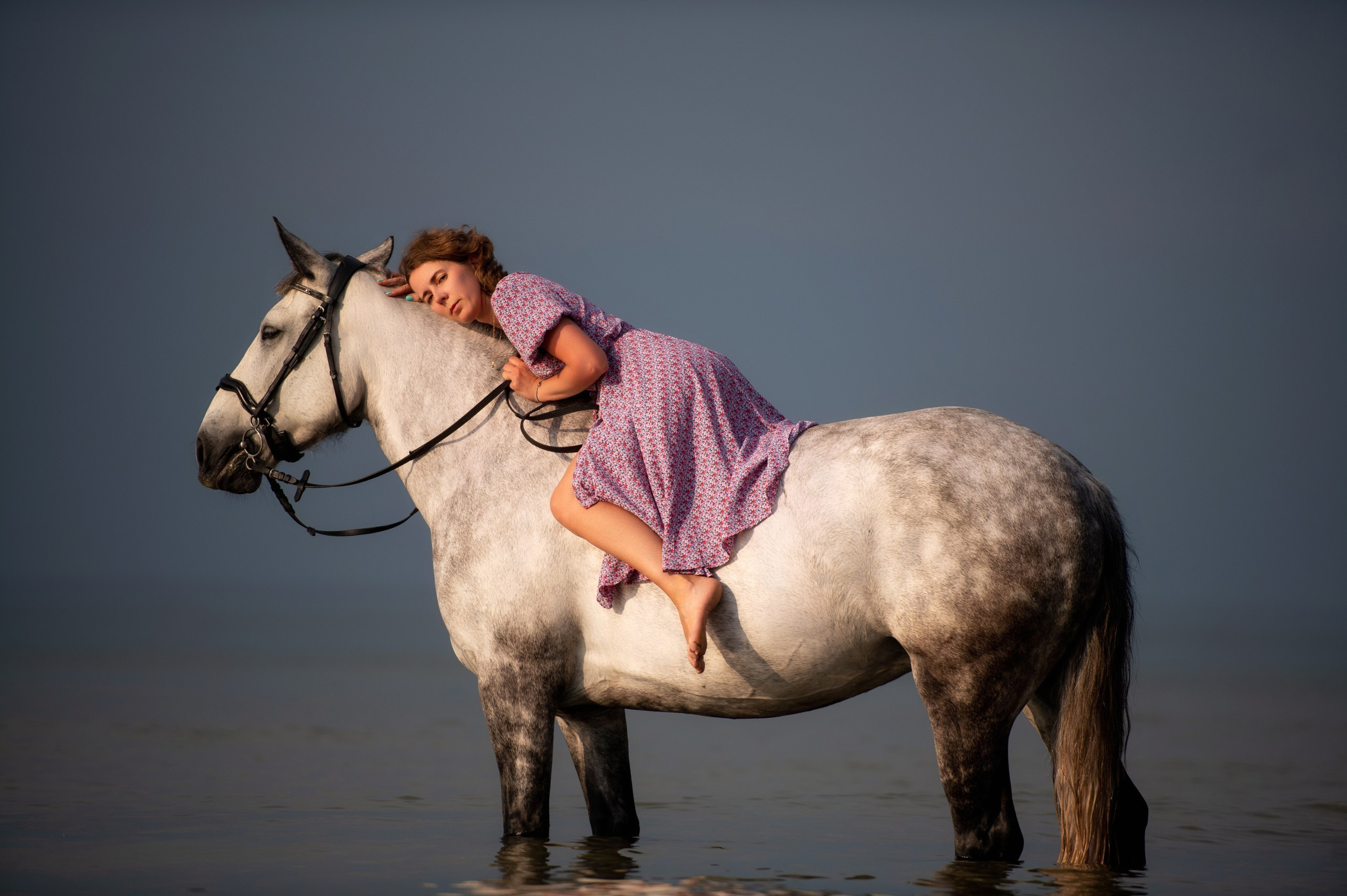 Побережье Балтийского моря. Фотограф с лошадьми в Калининграде Татьяна Ларина