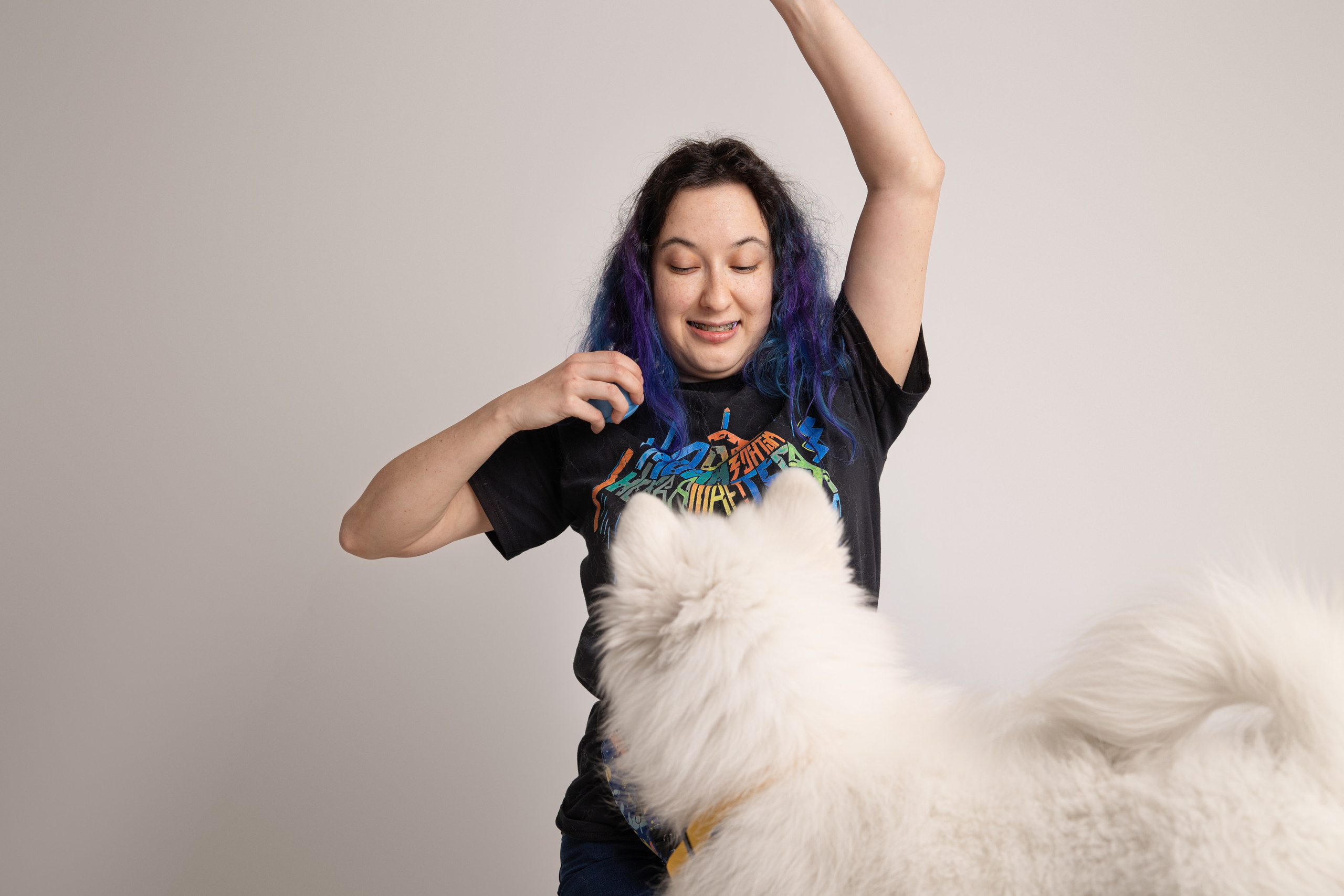 Кая и Даяна. Фотограф анималист в Москве Майорова Евгения