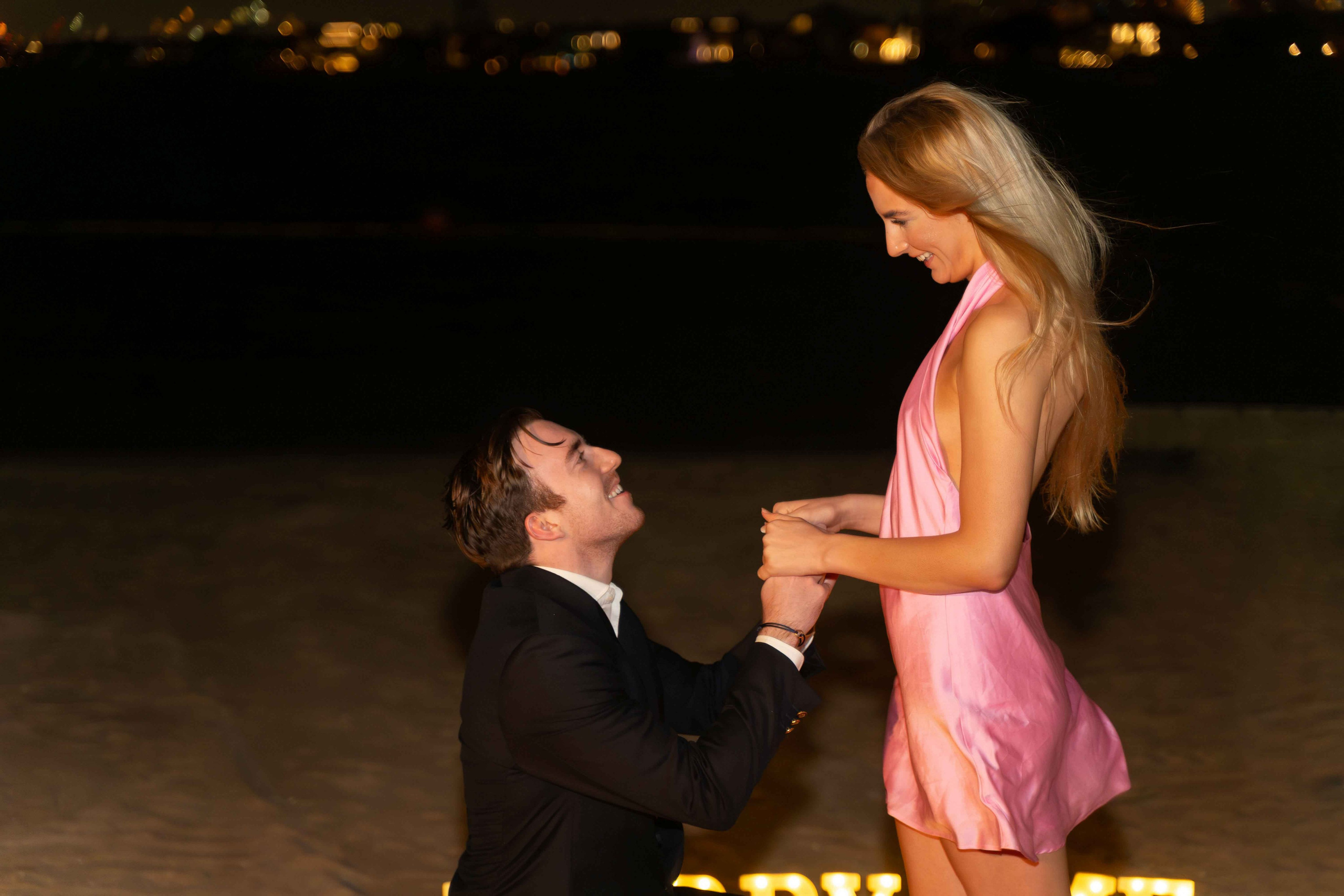 Шикарное предложение руки и сердца. Фотограф и видеограф в Москве и Абу Даби Мария Кулагина