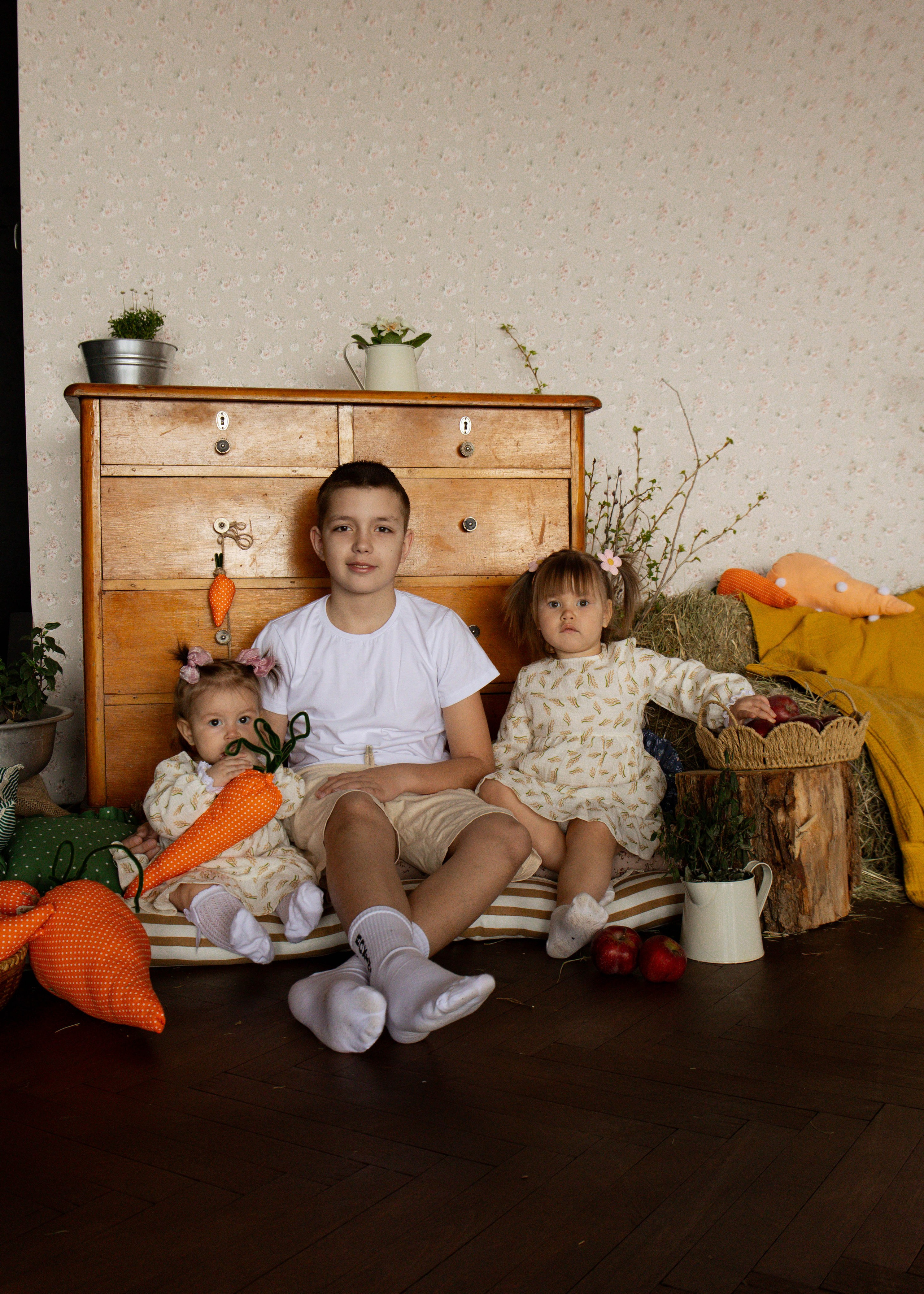 Марина с детками