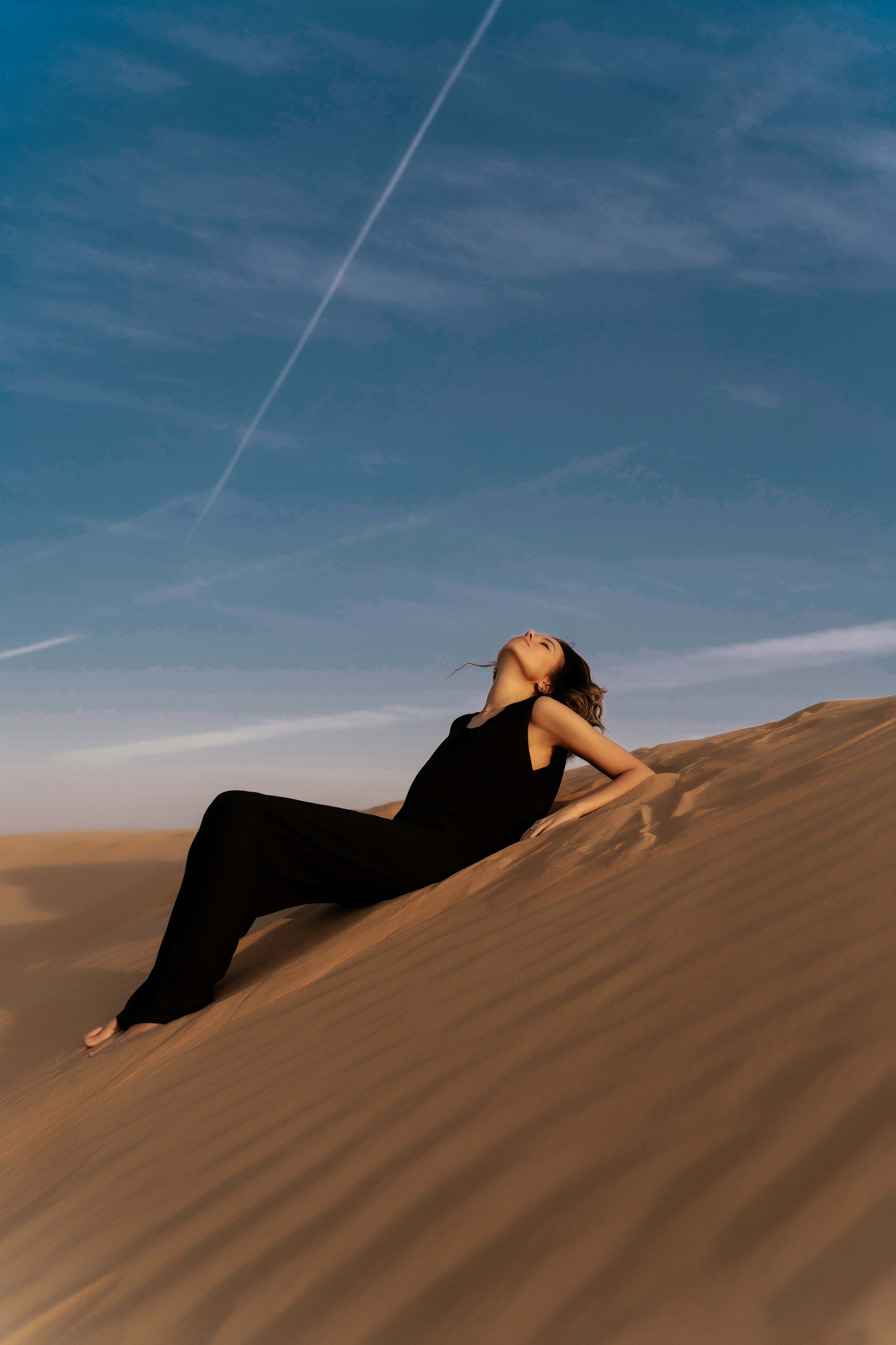 Наташа в пустыне 22 год. Фотограф и видеограф в Москве и Абу Даби Мария Кулагина