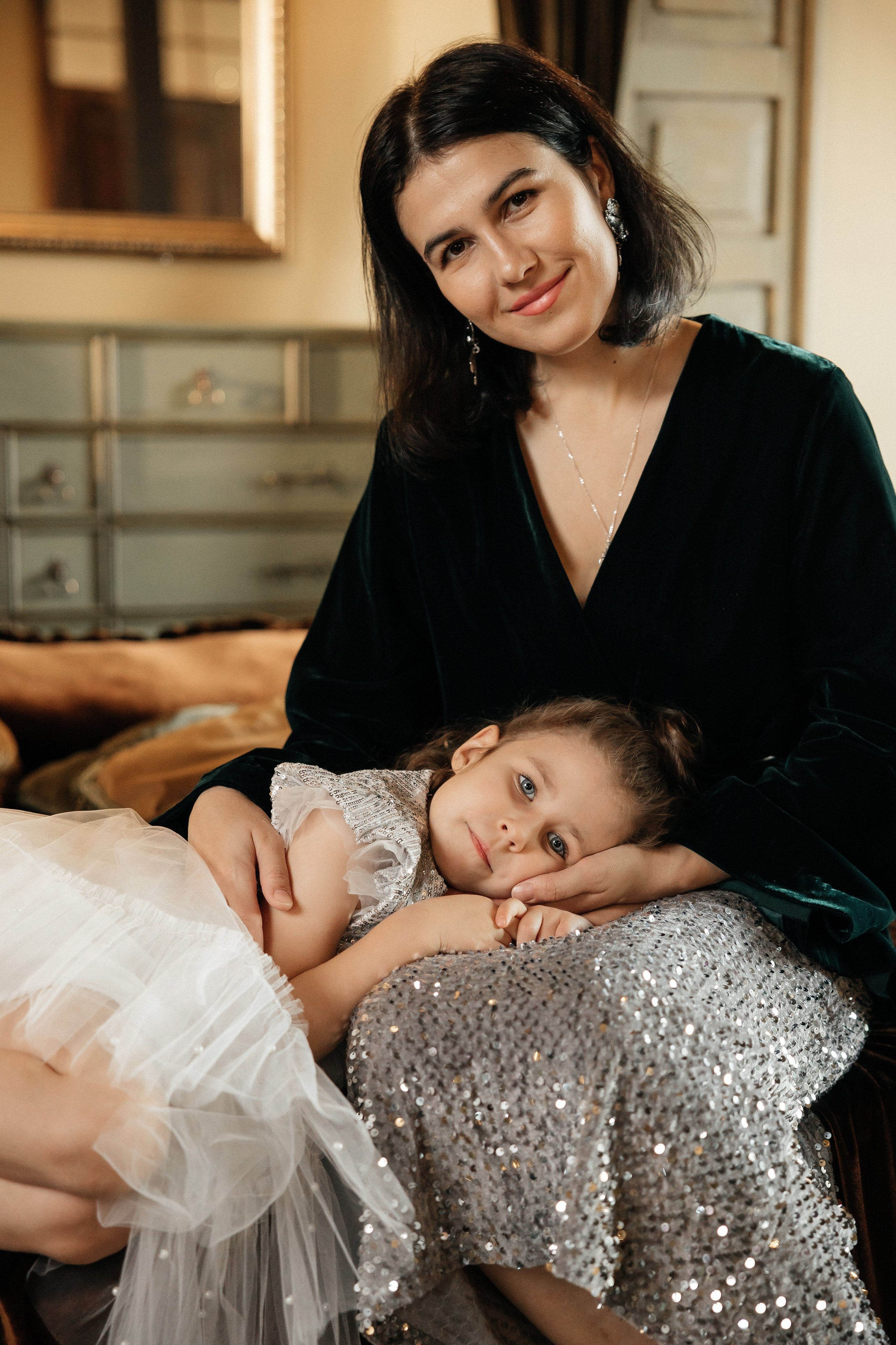 Кирилл, Яна и Алиса (новогодняя). Свадебный и Семейный фотограф Свекрова Ольга