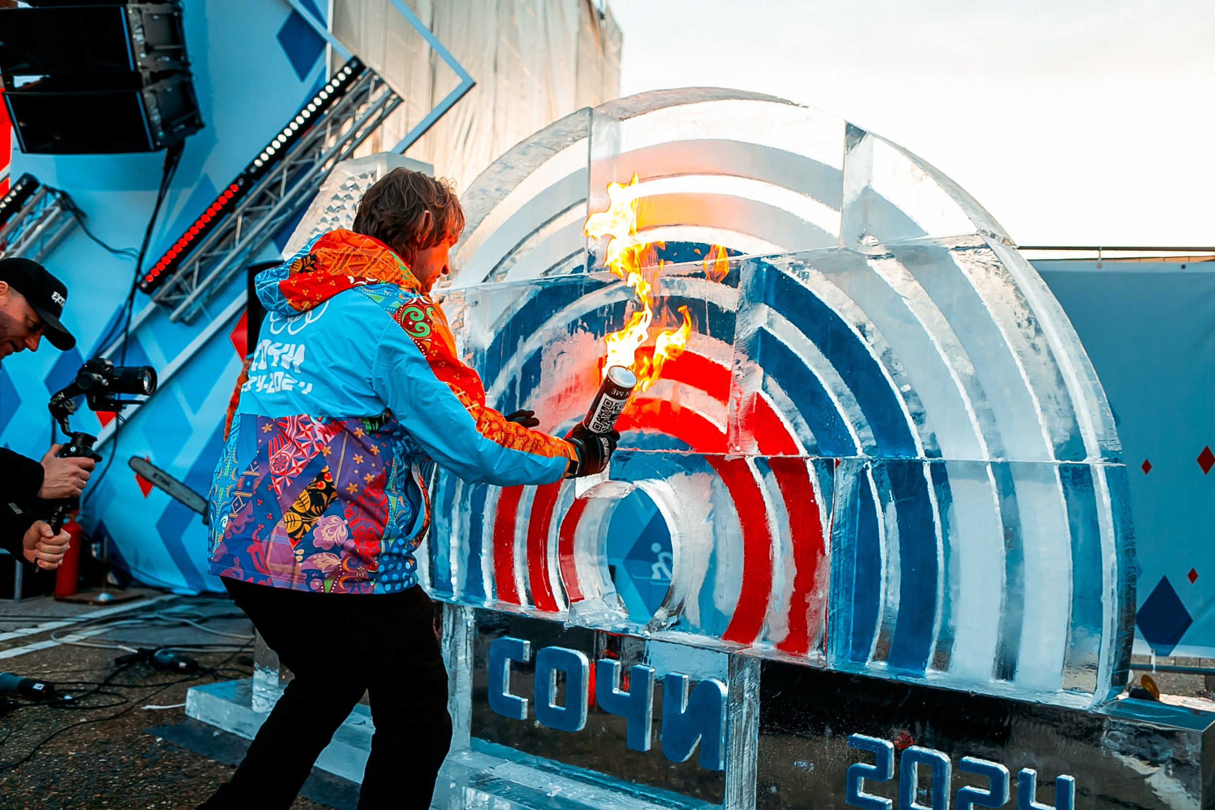 День зимних видов спорта 2024. Репортажный фотограф в Сочи Дмитрий Ветринский