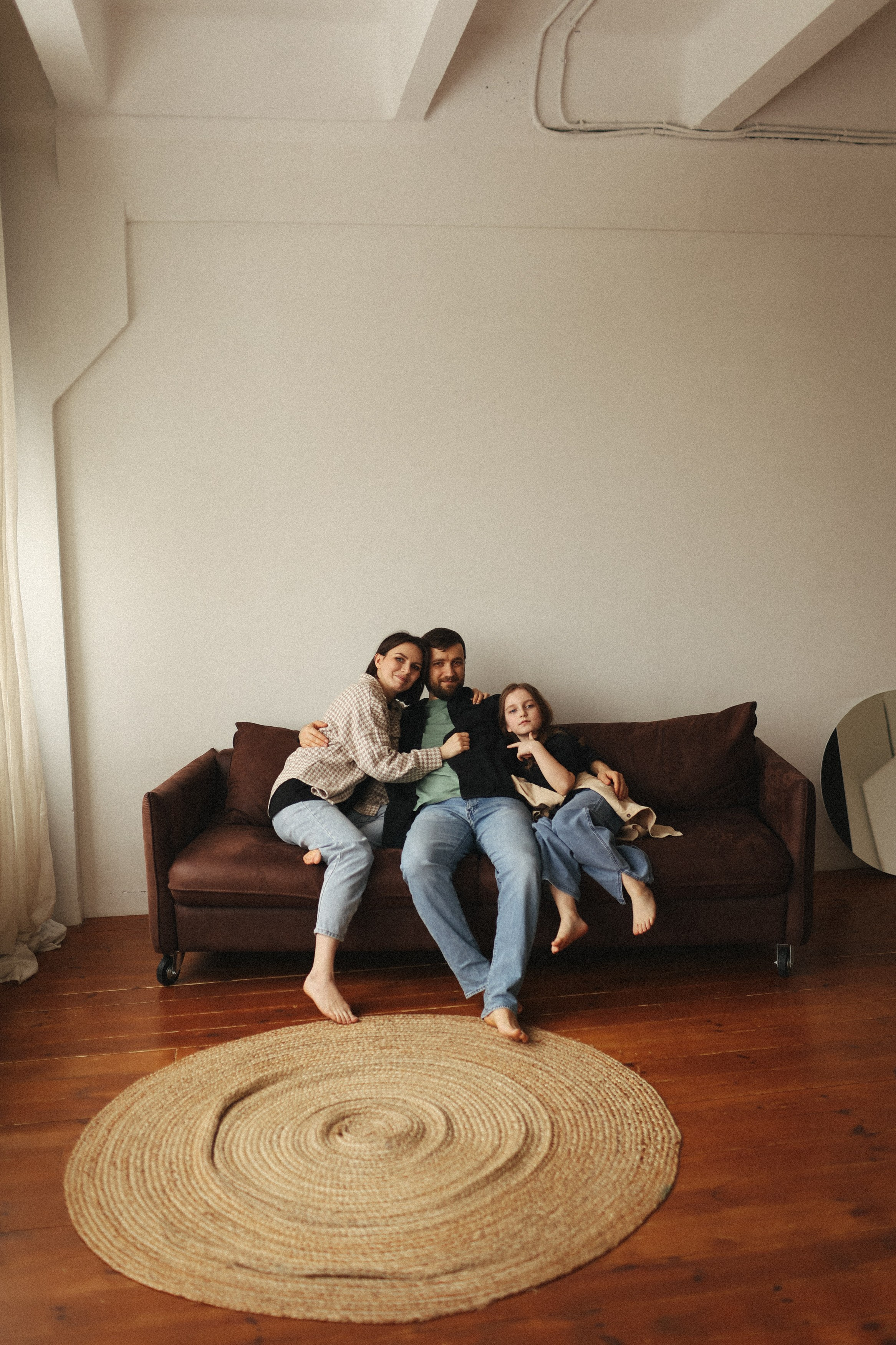 Семейная фотосессия Фотосессия в Москве Семейная фотосессия в студии. Фотограф Владимир Москва