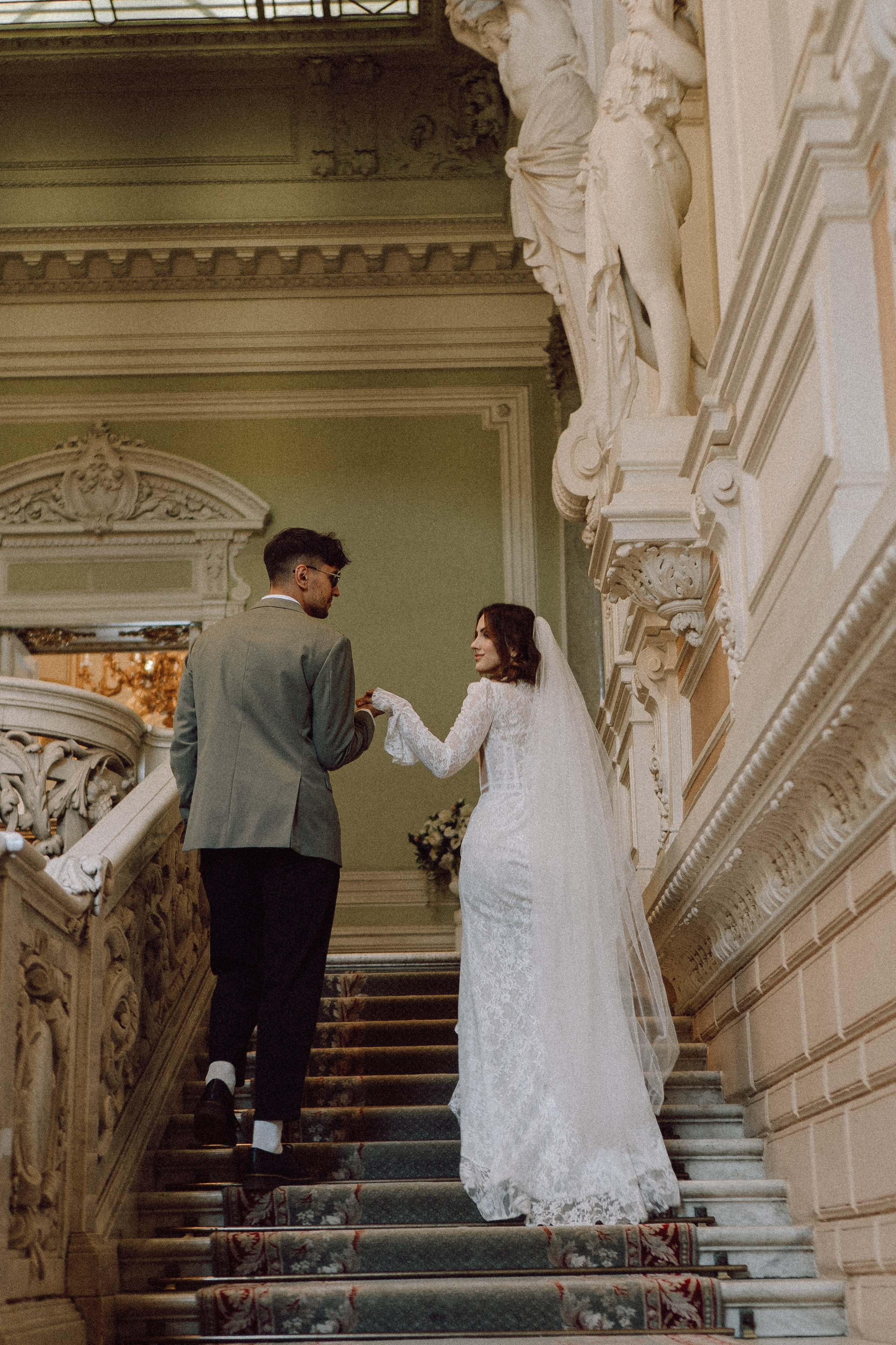 СВАДЕБНАЯ СЬЕМКА В ПЕРВОМ ДВОРЦЕ БРАКОСОЧЕТАНИЯ. Профессиональный фотограф, Санкт-Петербург — Виктория Богомолова