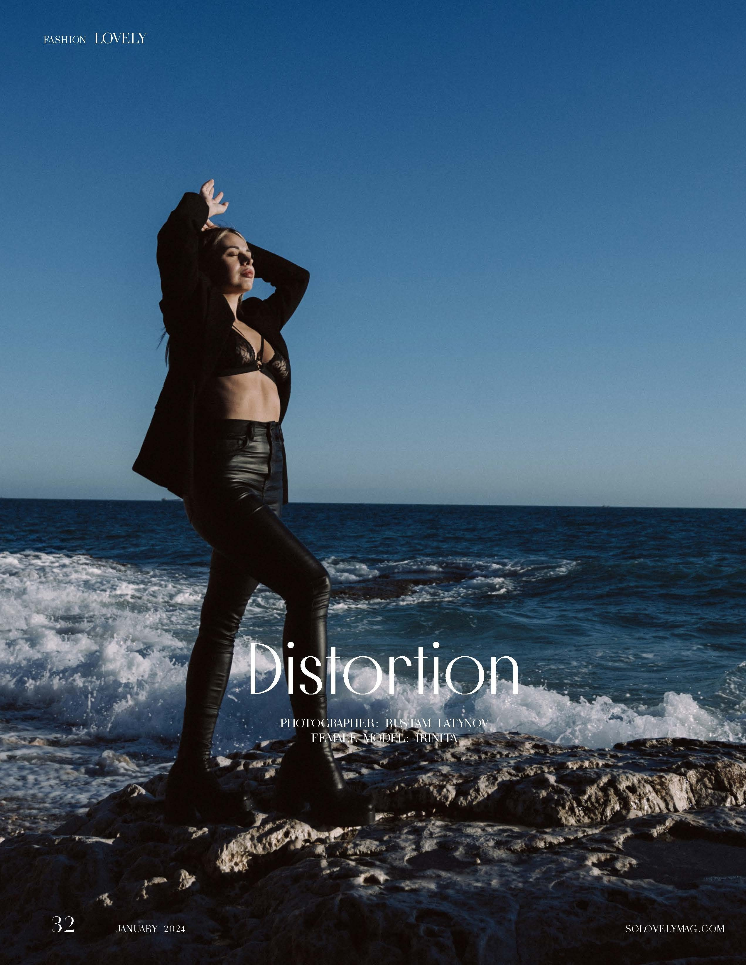 Distortion for Lovely magazine. Рустам Латынов — профессиональный фотограф