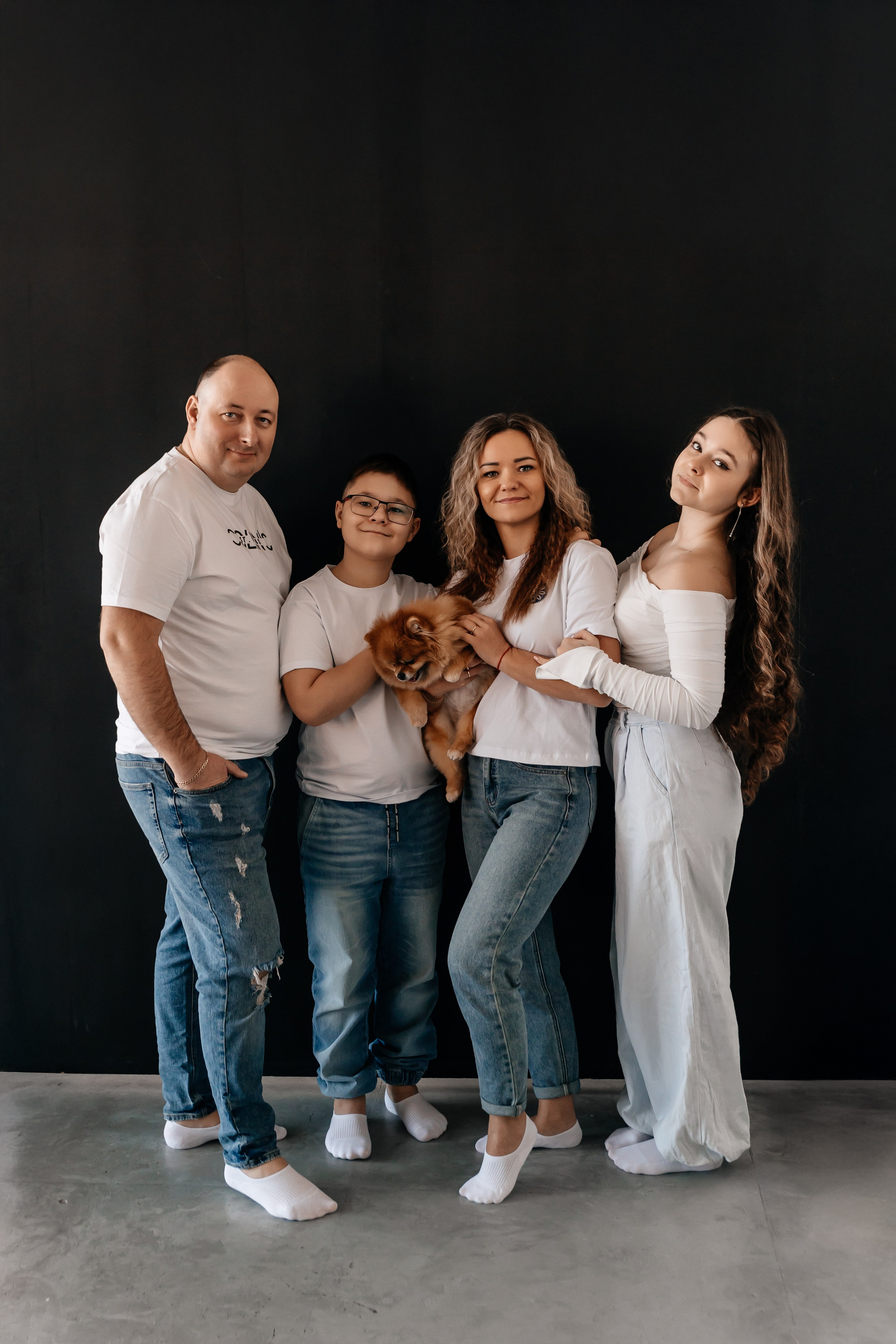 Татьяна, Дмитрий, Эвелина, Богдан. Семейный фотограф Минск Усова Ольга