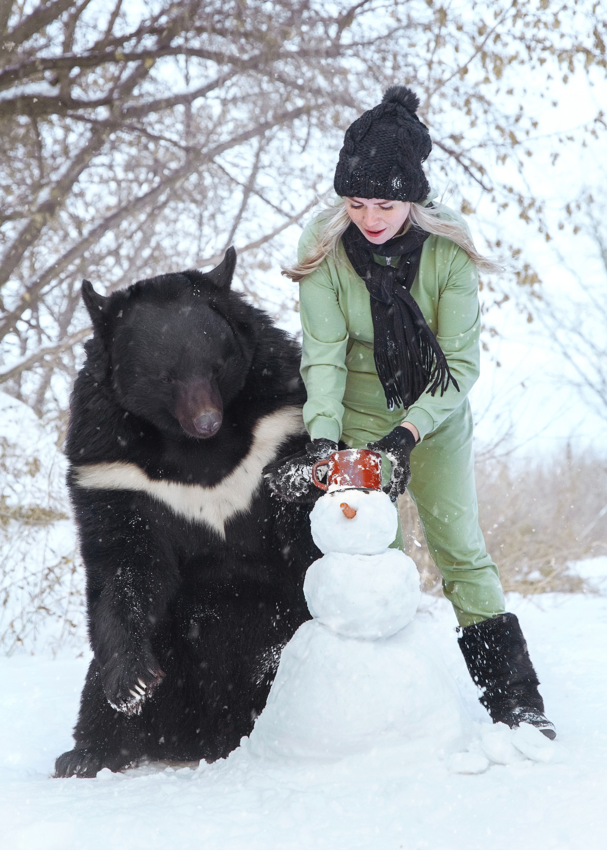 Медвежьи истории / Bearish stories. Visual artist Olga Burmistrova
