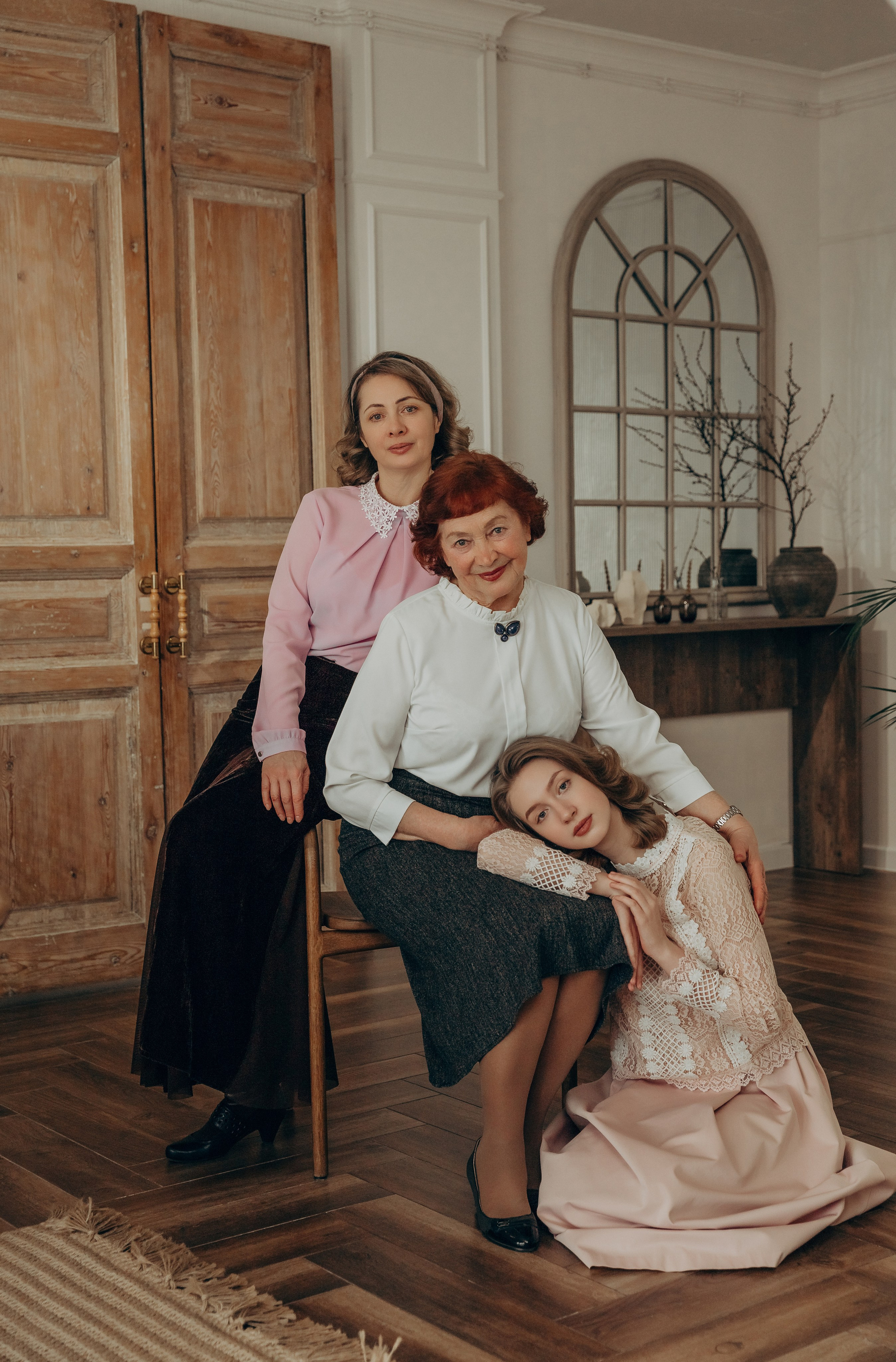 Мама, бабушка и внучка. Семейный и школьный фотограф в Самаре Екатерина Удиванкина