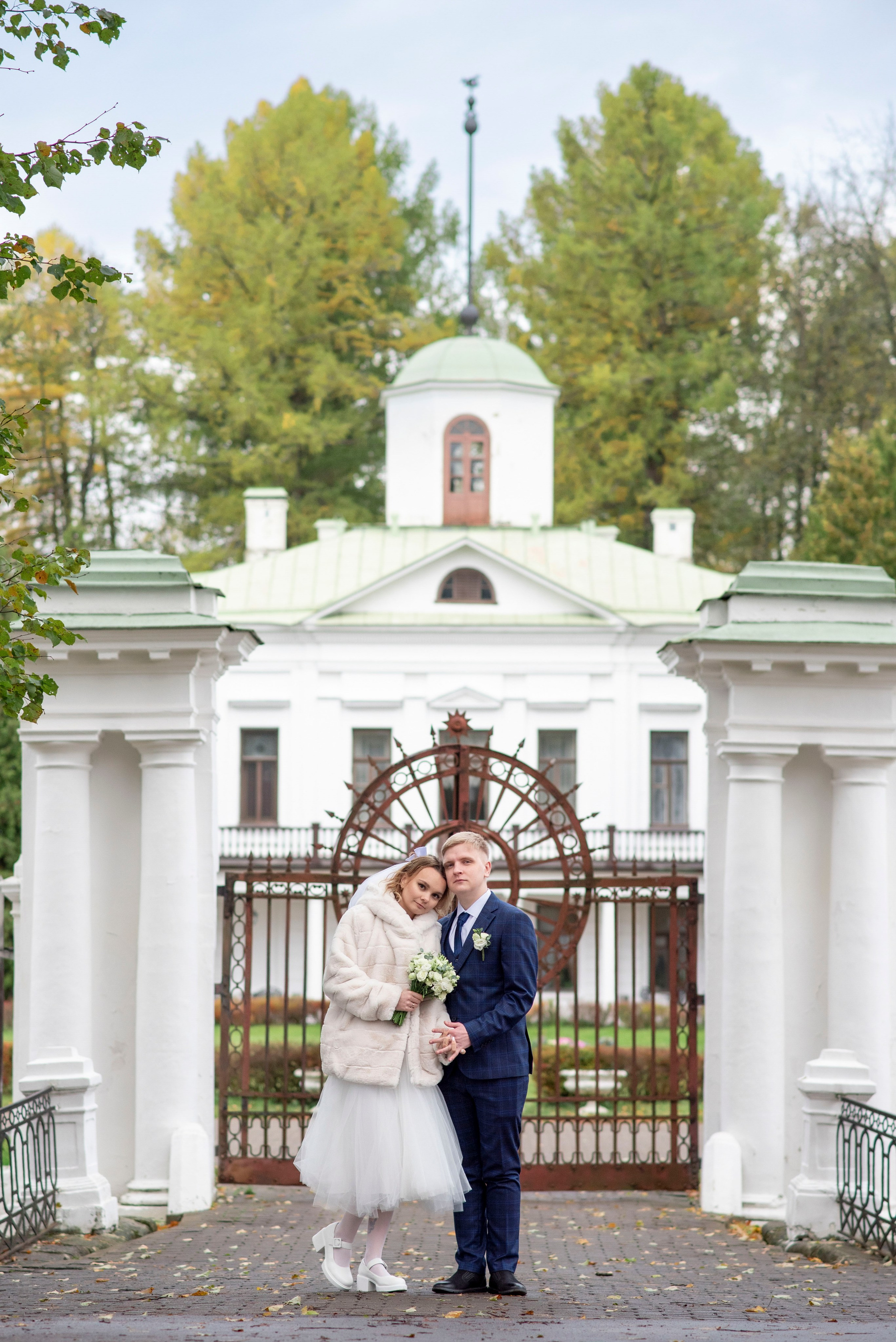 Максим & Елизавета. Свадьба Зеленоград, Свадьба Середниково, осень. Свадебный и семейный фотограф Полина Малюкова Москва, Химки, Зеленоград