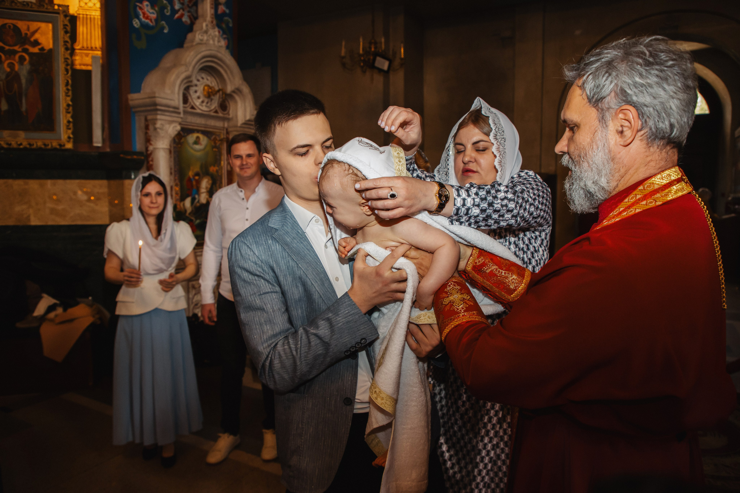 Таинство Крещения в Калининграде. Https://malovafoto.ru