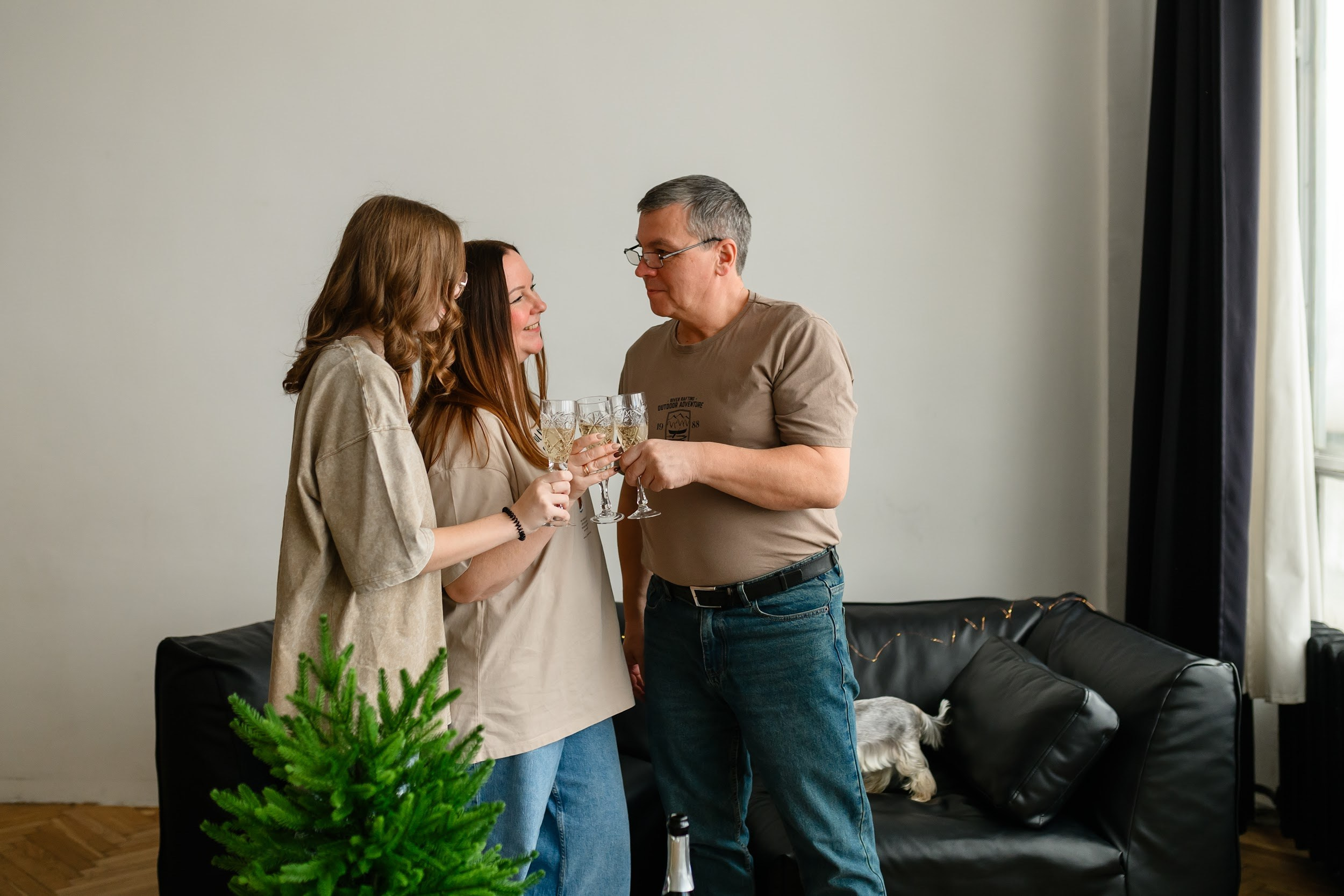 Семья. Минимализм. Фотограф Марина Росси