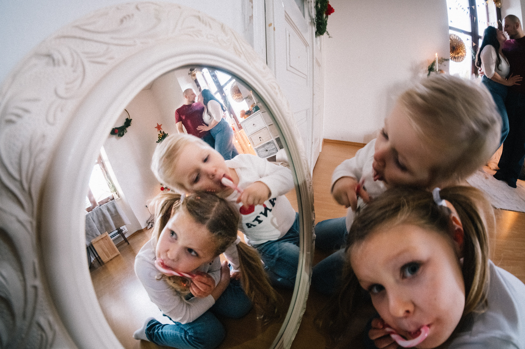 Семейная фотосессия в студии, Зеленоград