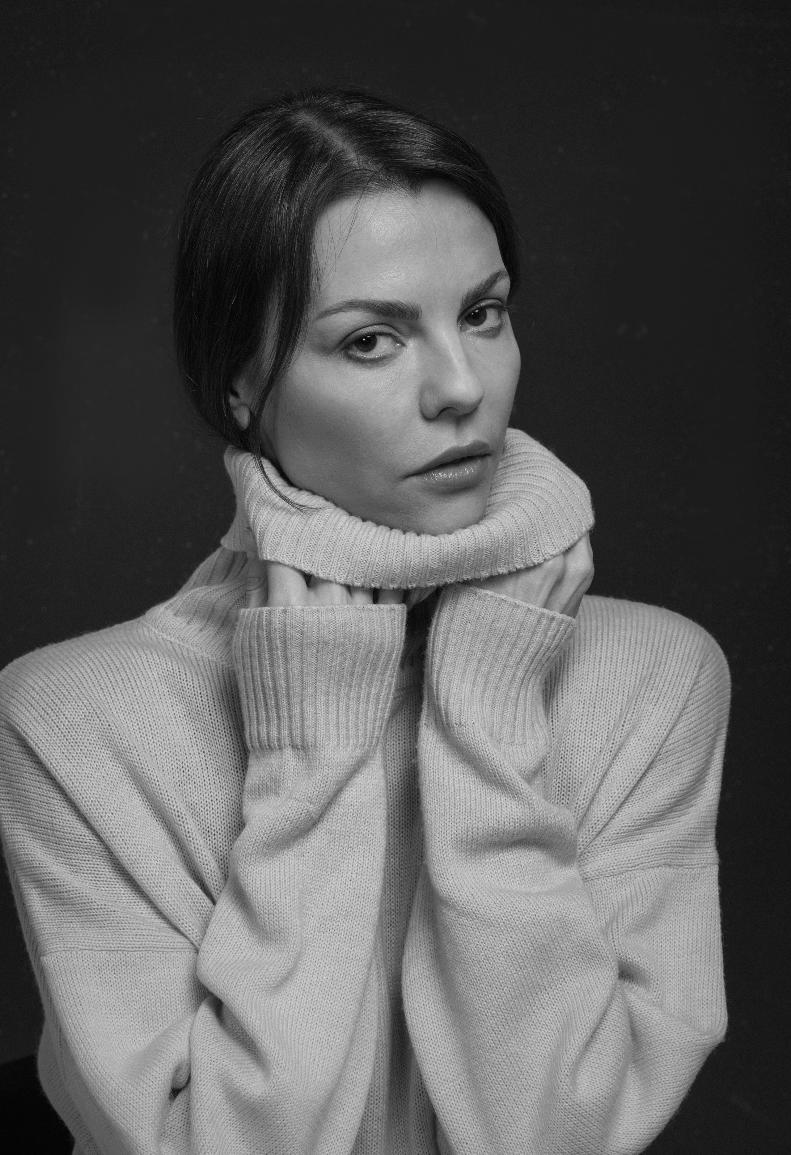 Модельный тест. Портретная съемка в Москве, студийный фотограф Игорь Фомин