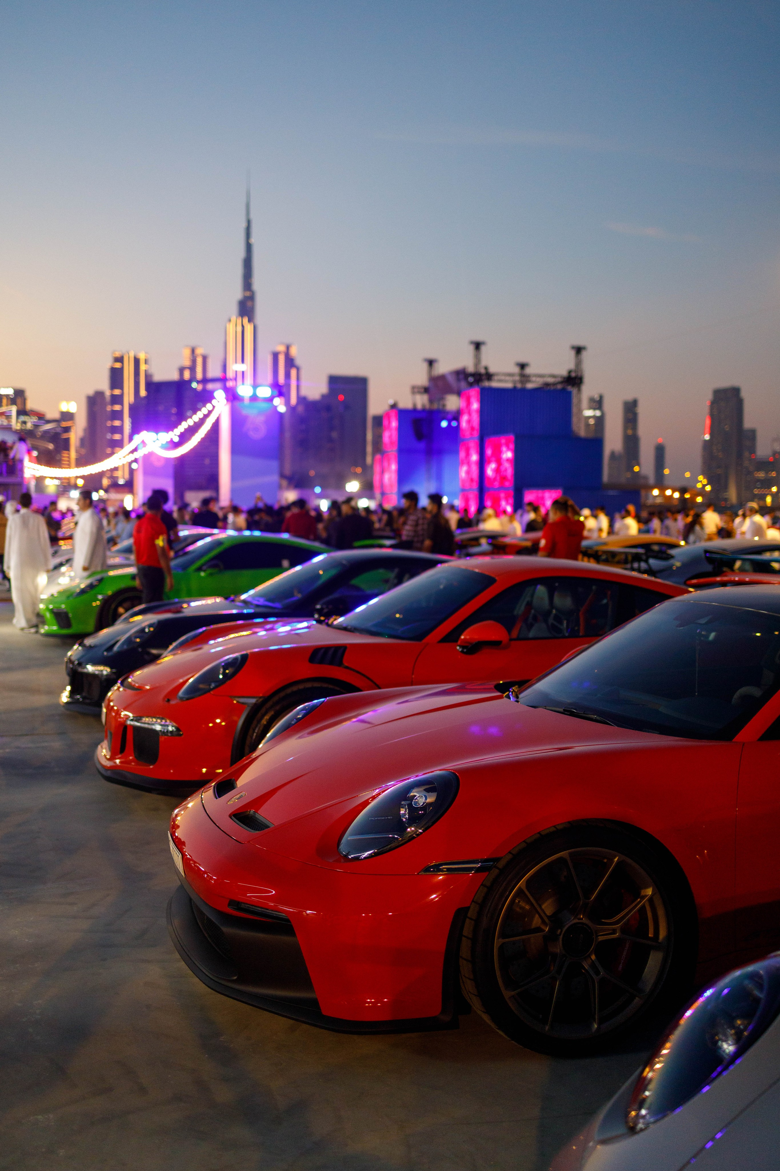 Icons of Porsche. Dubai. Фотограф Андрей Баксов