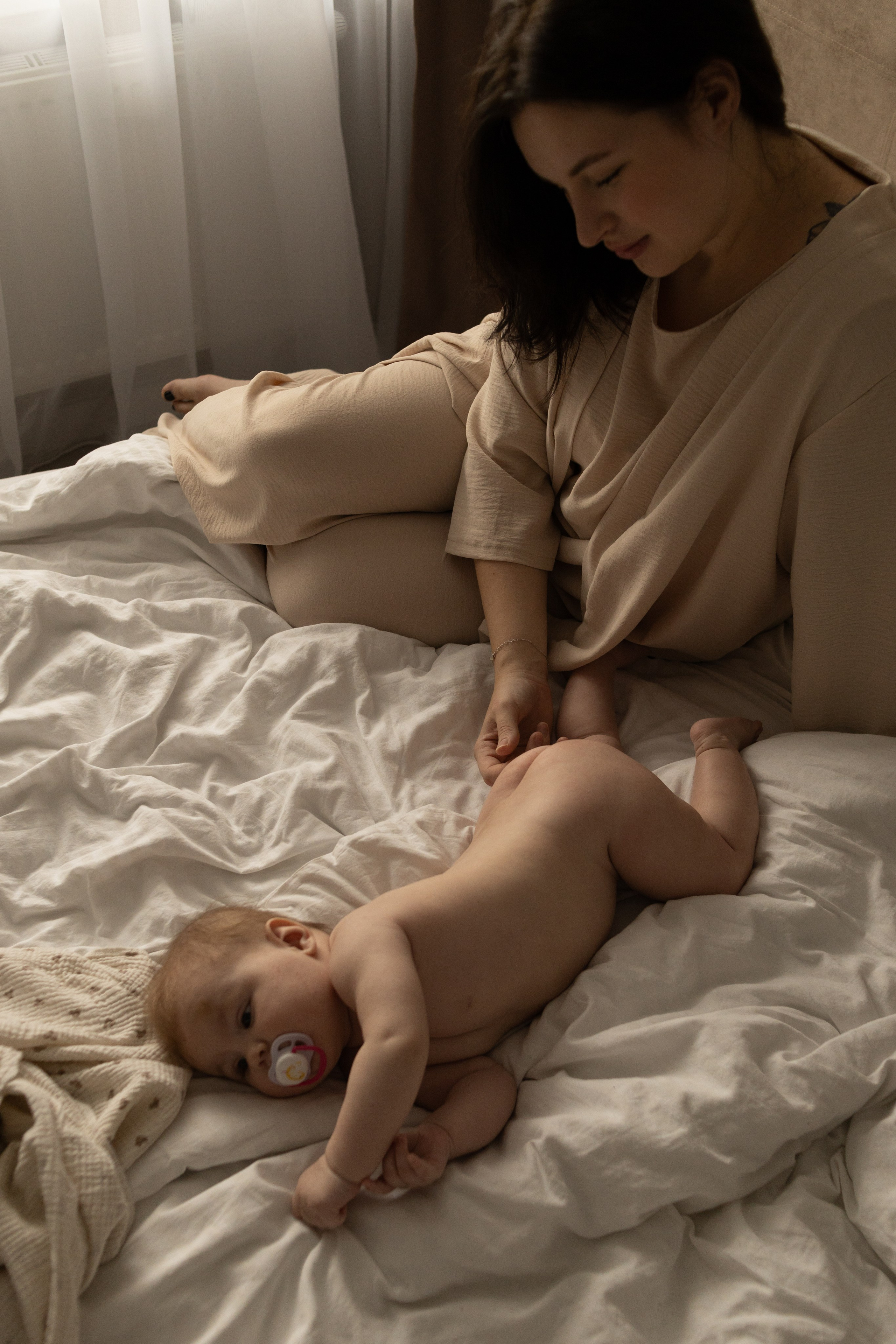 Малышка Эмилия. Семейный и детский фотограф в Тюмени Вика Алленова