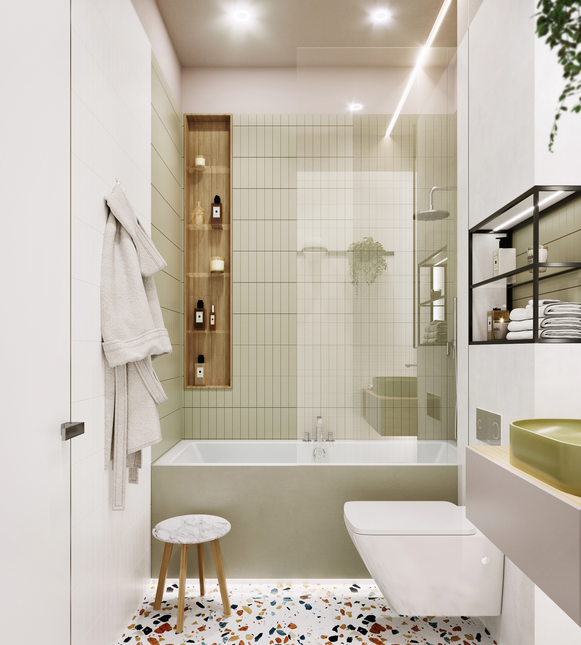 интерьер ванной, интерьер ванной в современном стиле, интерьер санузла для детей, дизайн ванной комнаты, дизайн санузла, детский санузел, детская ванная, яркая ванная, дизайн яркого санузла