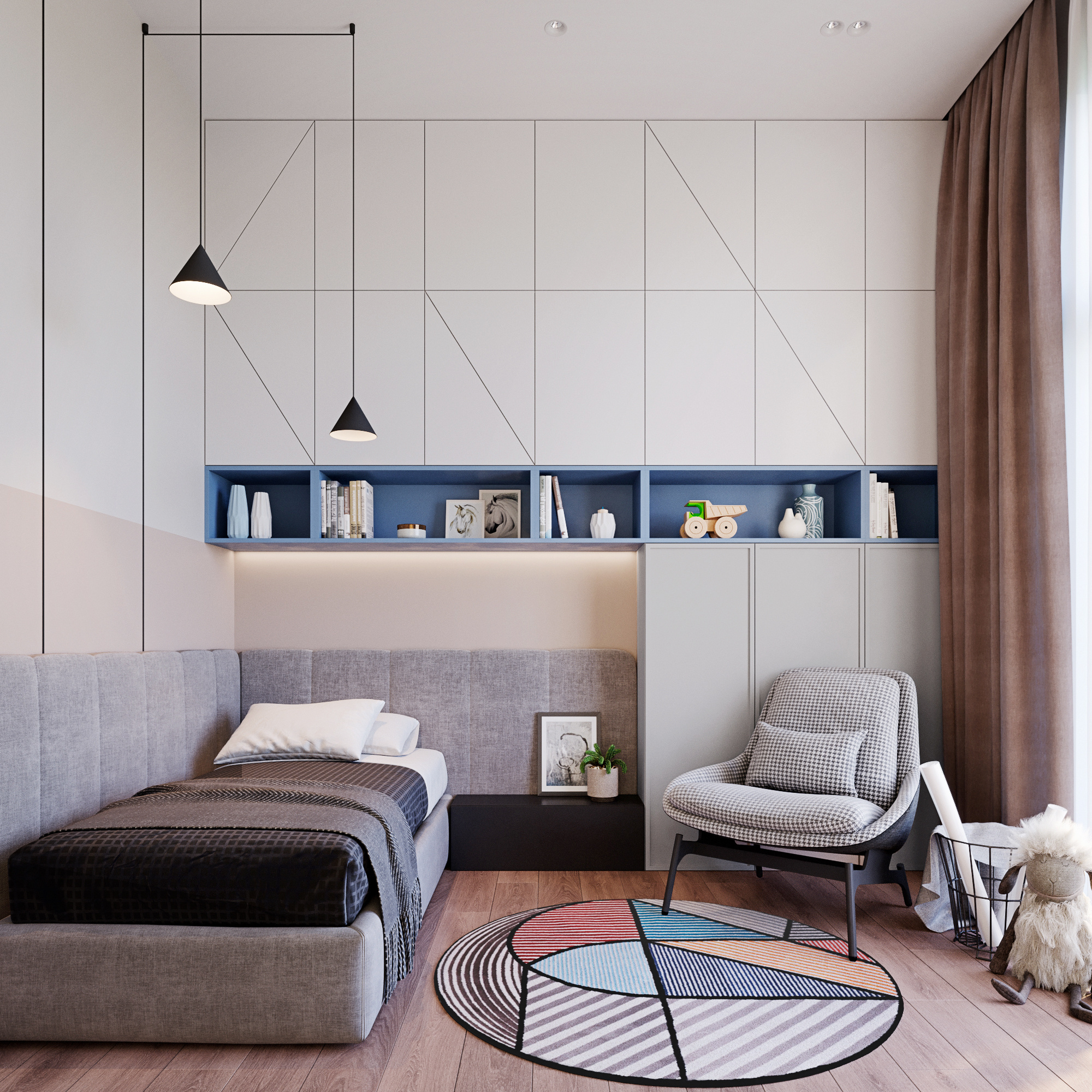 стильная детская, комната для мальчика, цвет в детской, стильный дизайн детской комнаты, современный дизайн детской, комната для подростка, дизайн детской, дизайн детской комнаты, дизайн детской комнаты для мальчика, дизайн детской комнаты для подростка, дизайн детской для школьника