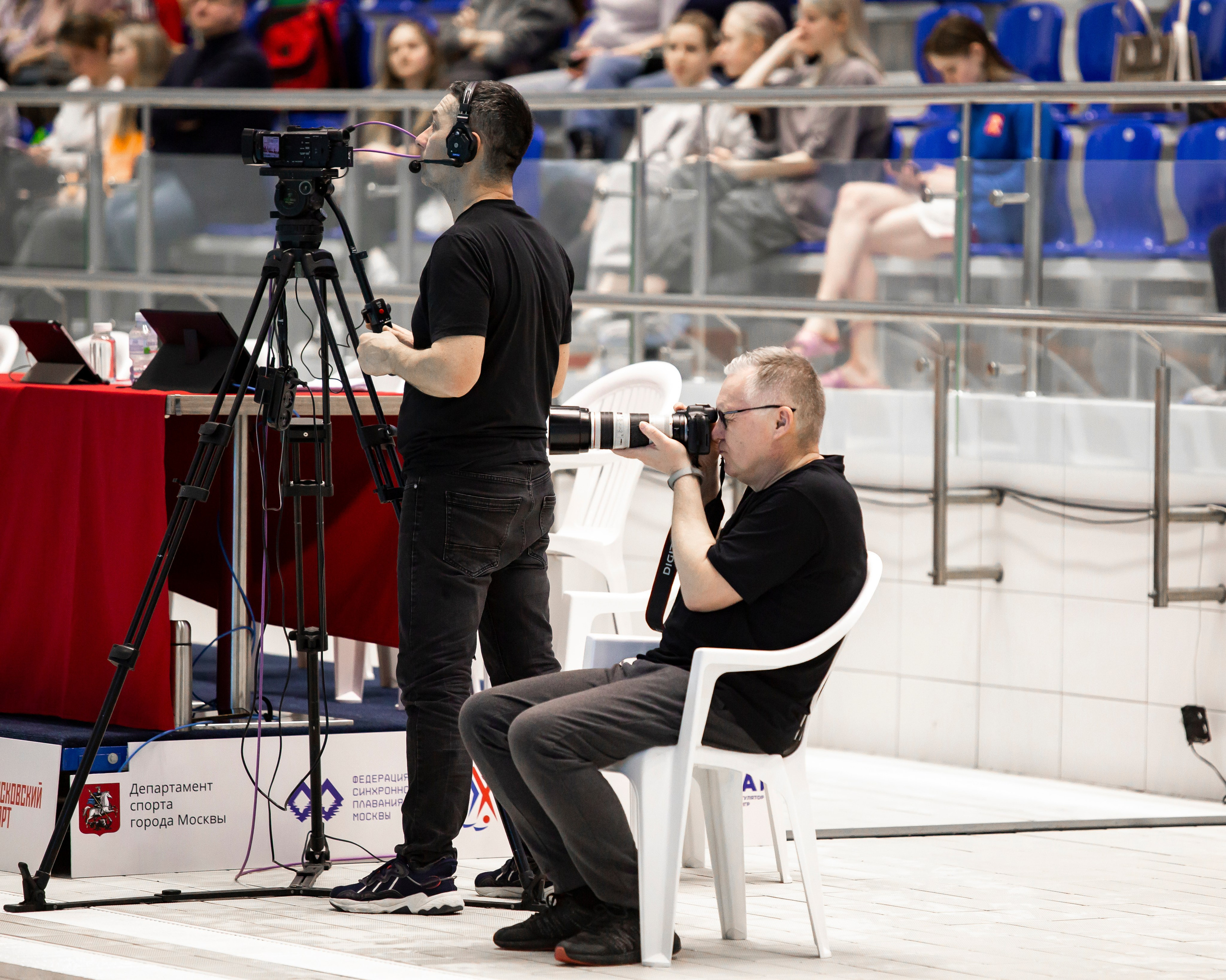 Открытие Первенства России по синхронному плаванию среди юниоров и юнирок. Репортажный фотограф в Москве