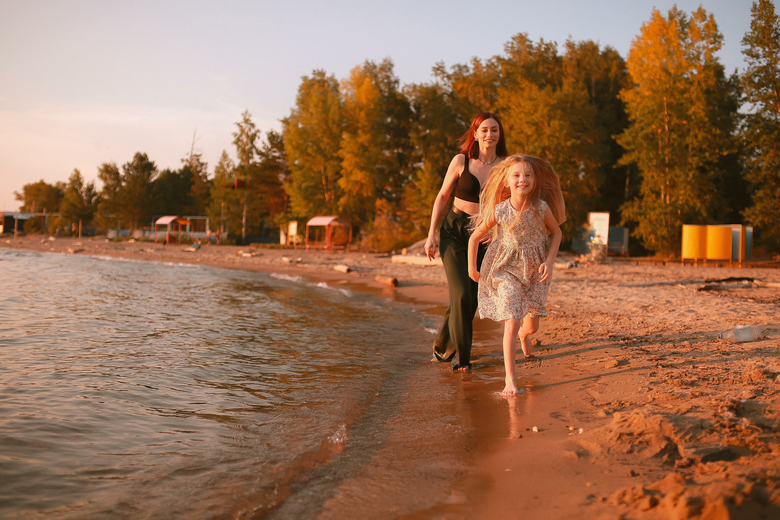 На закате. Семейный фотограф в Новосибирске Екатерина Сафронова
