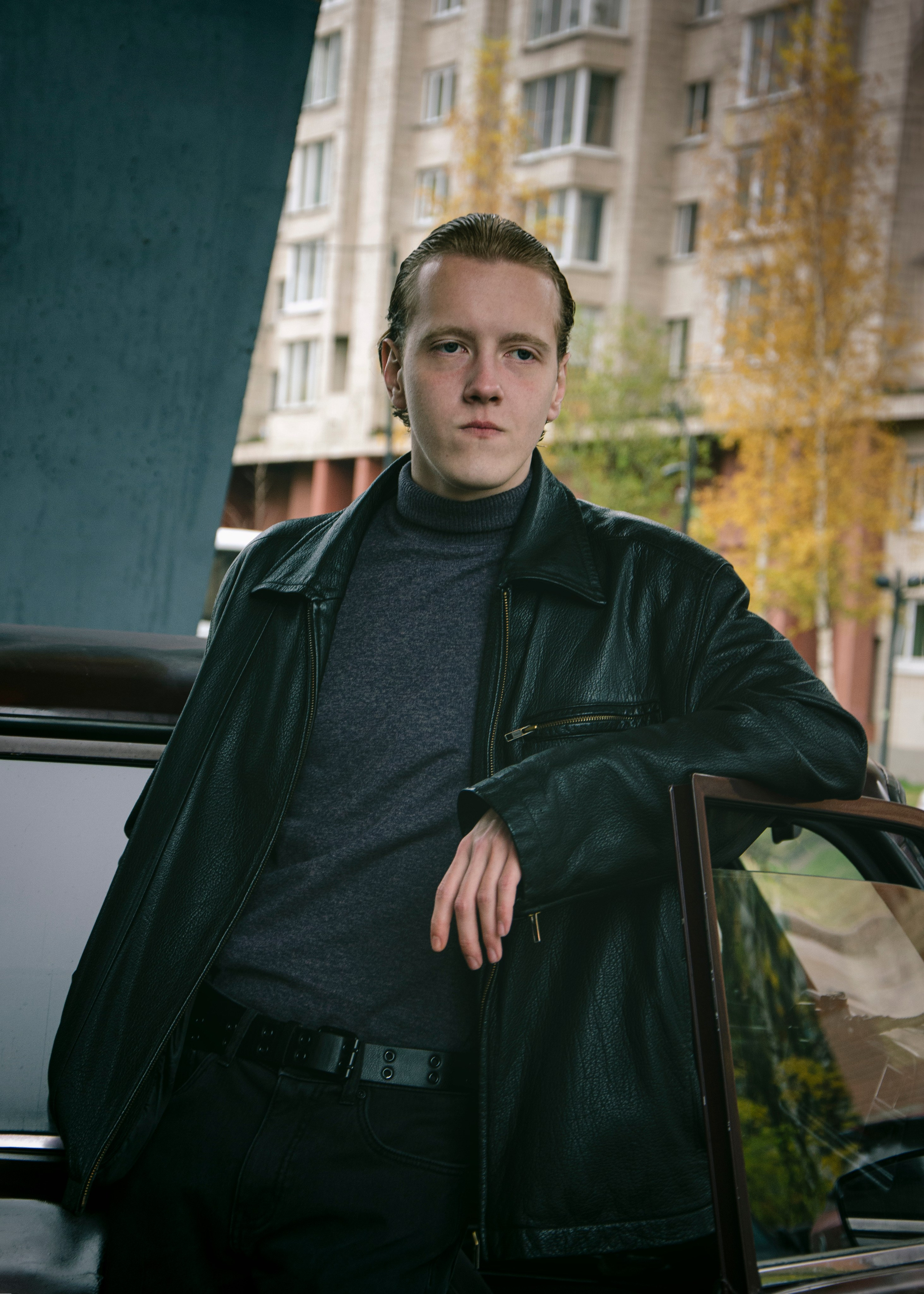 Творческая съемка для стилиста по мужским прическам