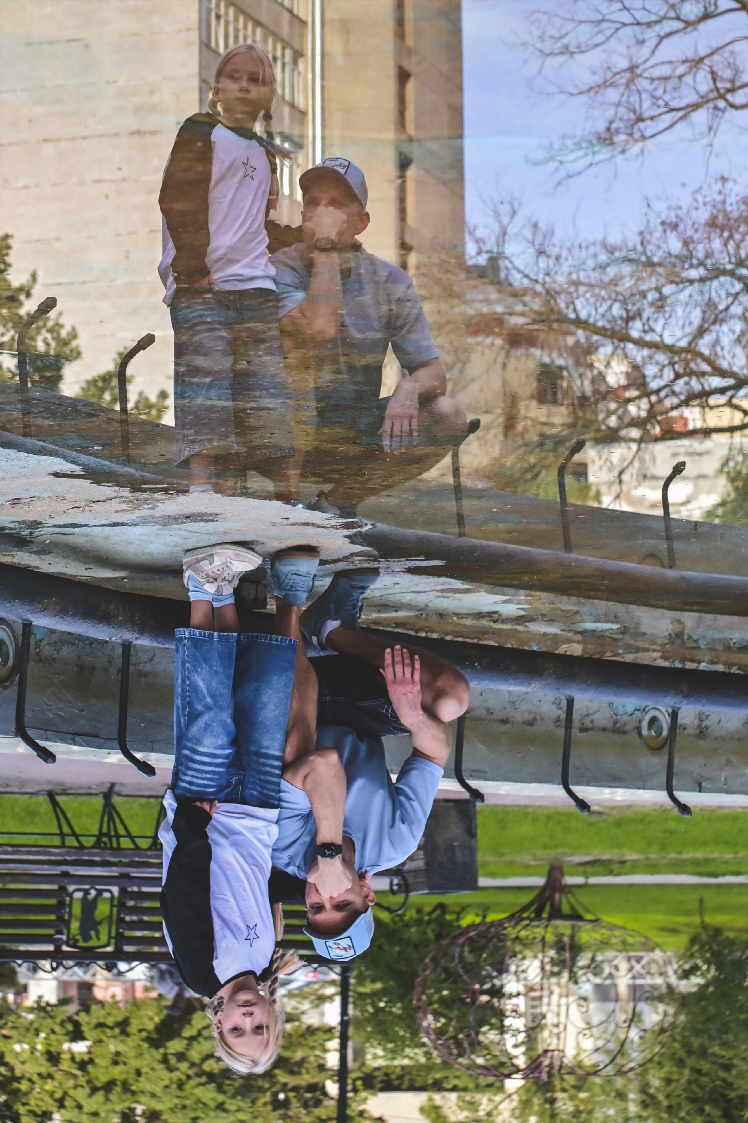 Семейная фотосессия. Папа и дочка