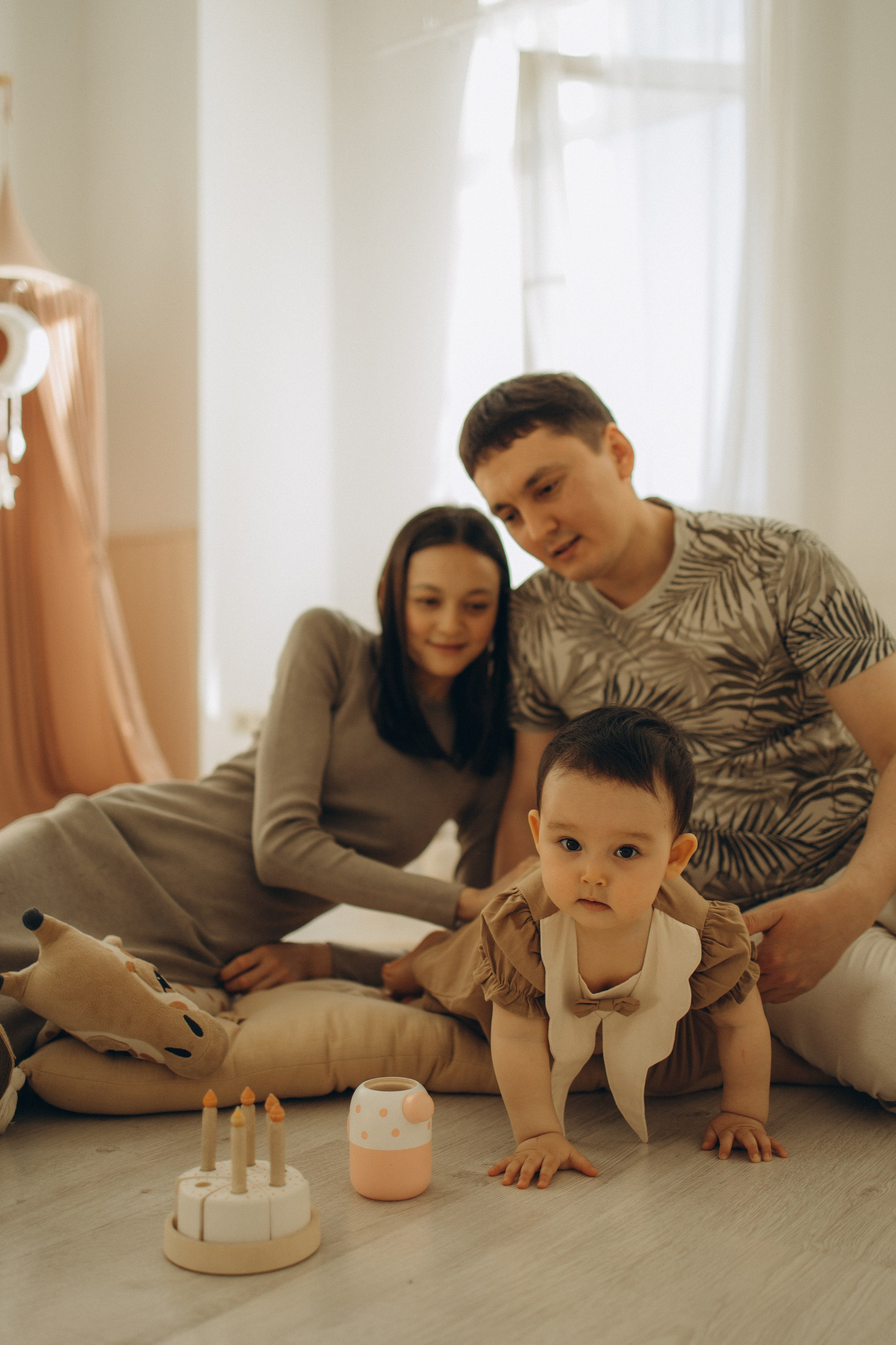 1 годик Ляйсан. Семейный фотограф в Москве Анастасия Шалда