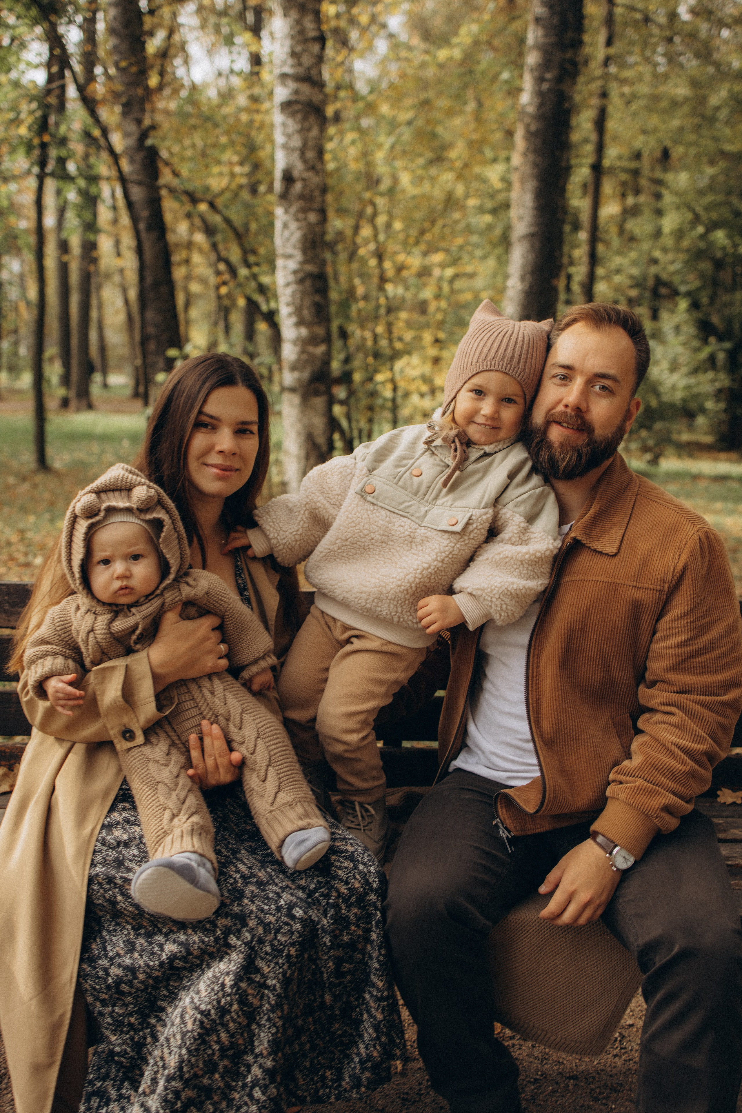 Одним осенним днем. Семейный фотограф в Москве Анастасия Шалда