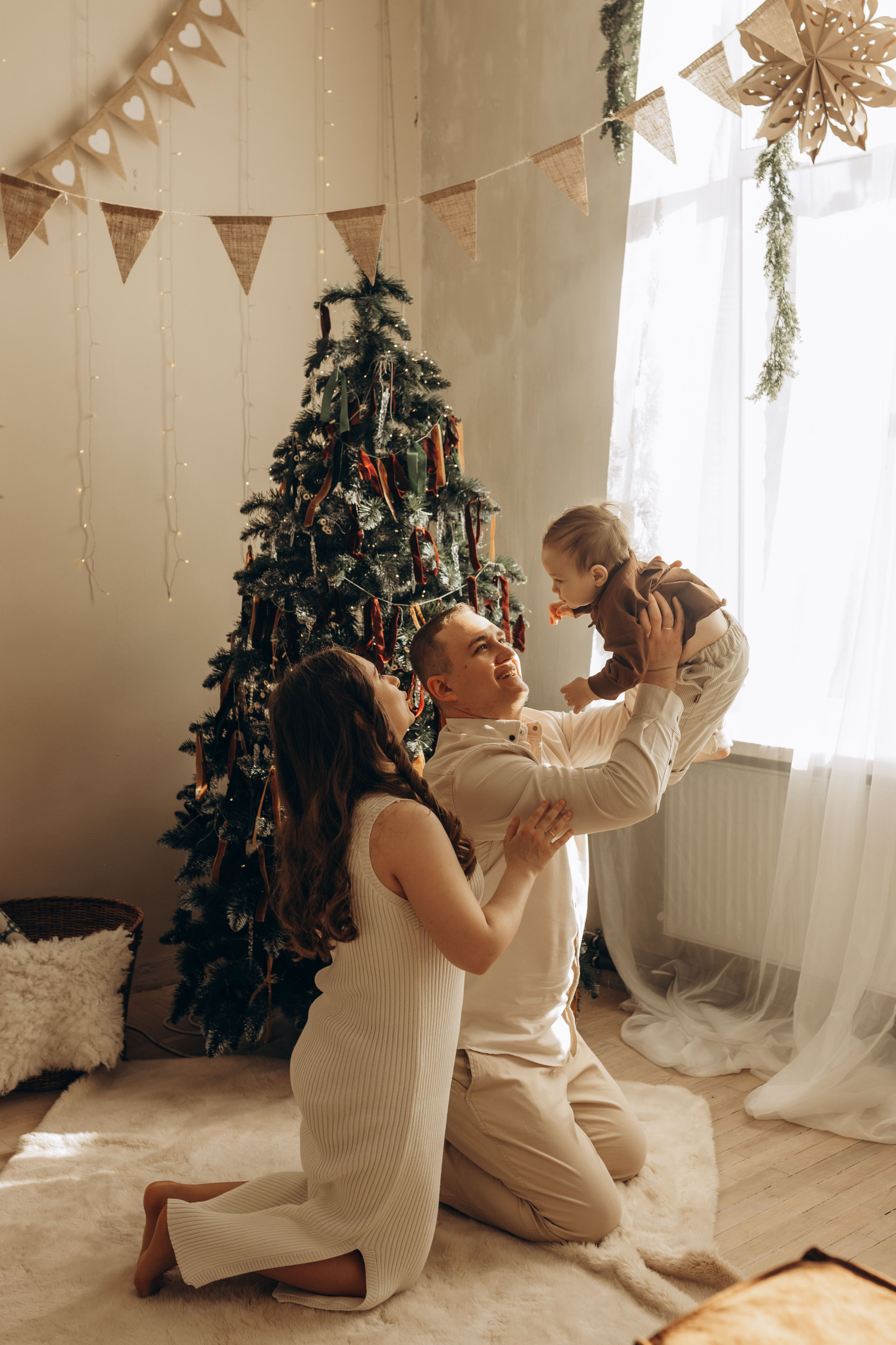 Новогодняя фотосессия в студии Редкое фото. Фотограф в Ставрополе Svetlana Matveeva