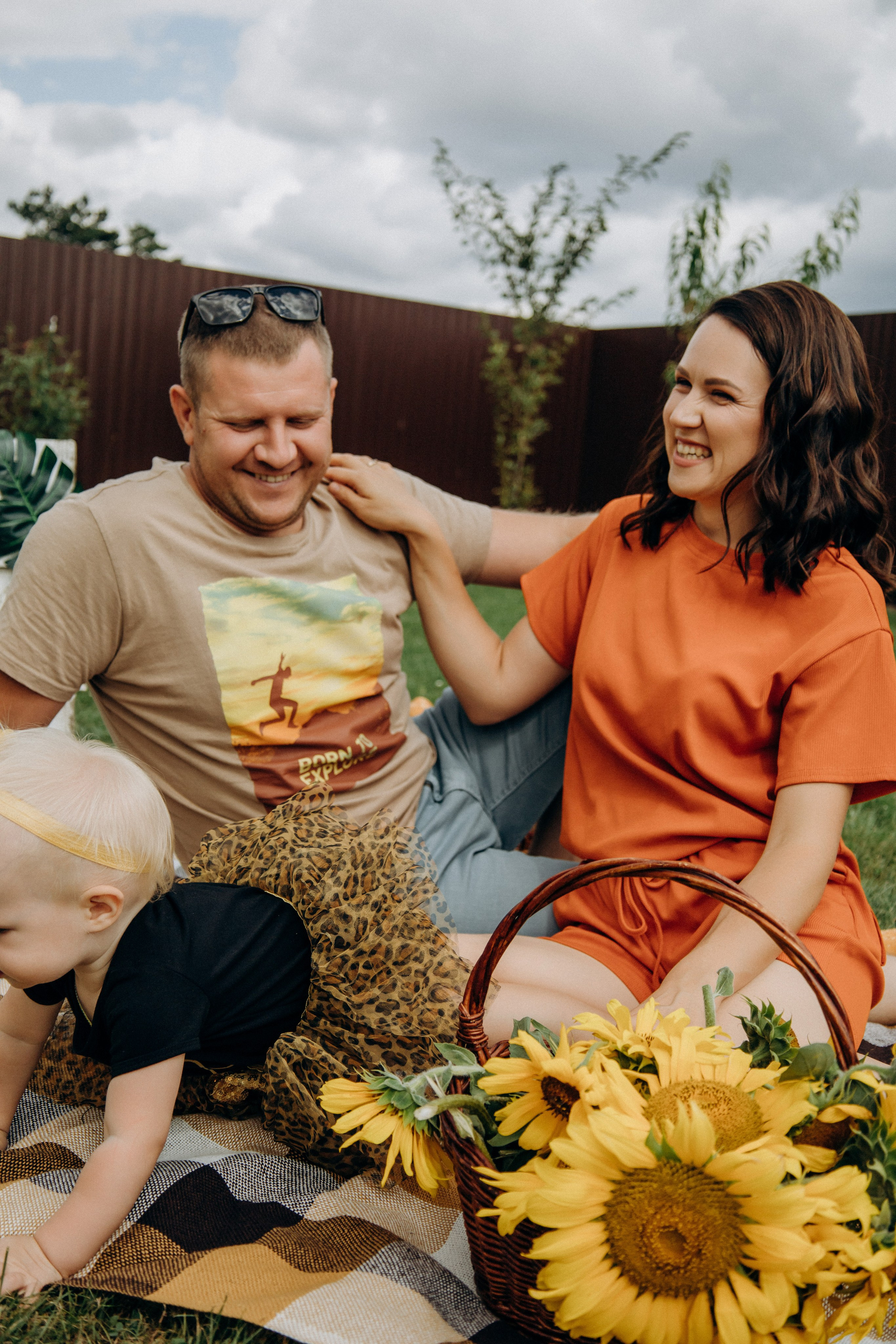 Хрустящие батоны и крошка Милана. Портретный и семейный фотограф в Воронеже Ксения Ремизова