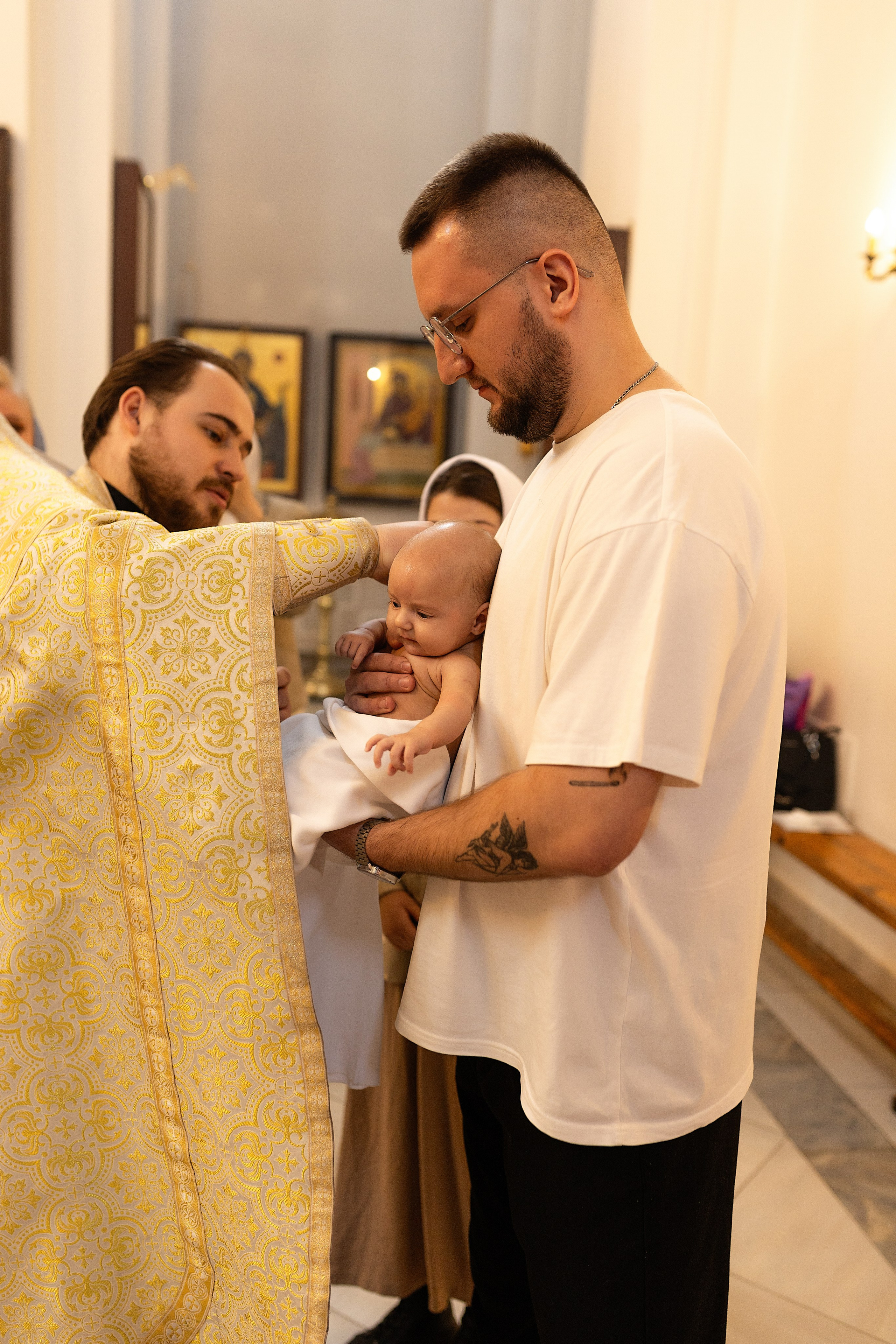 Таинство крещения Алисы. Фотограф в Железнодорожном и Балашихе